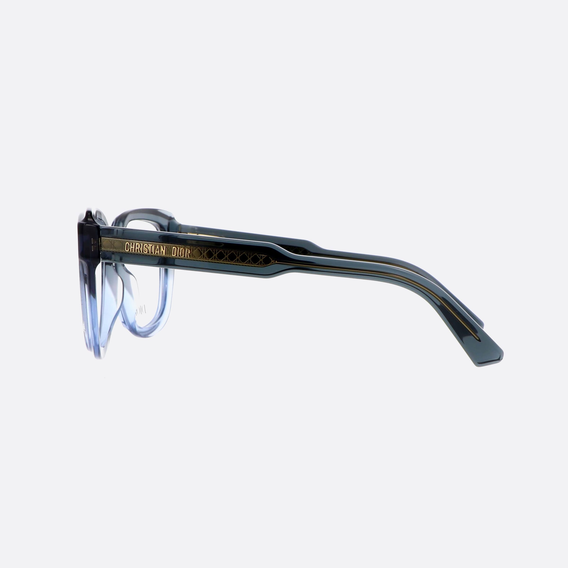 Dior 54mm Prismeo S2i Blue Women Eyeglasses - Detail View
