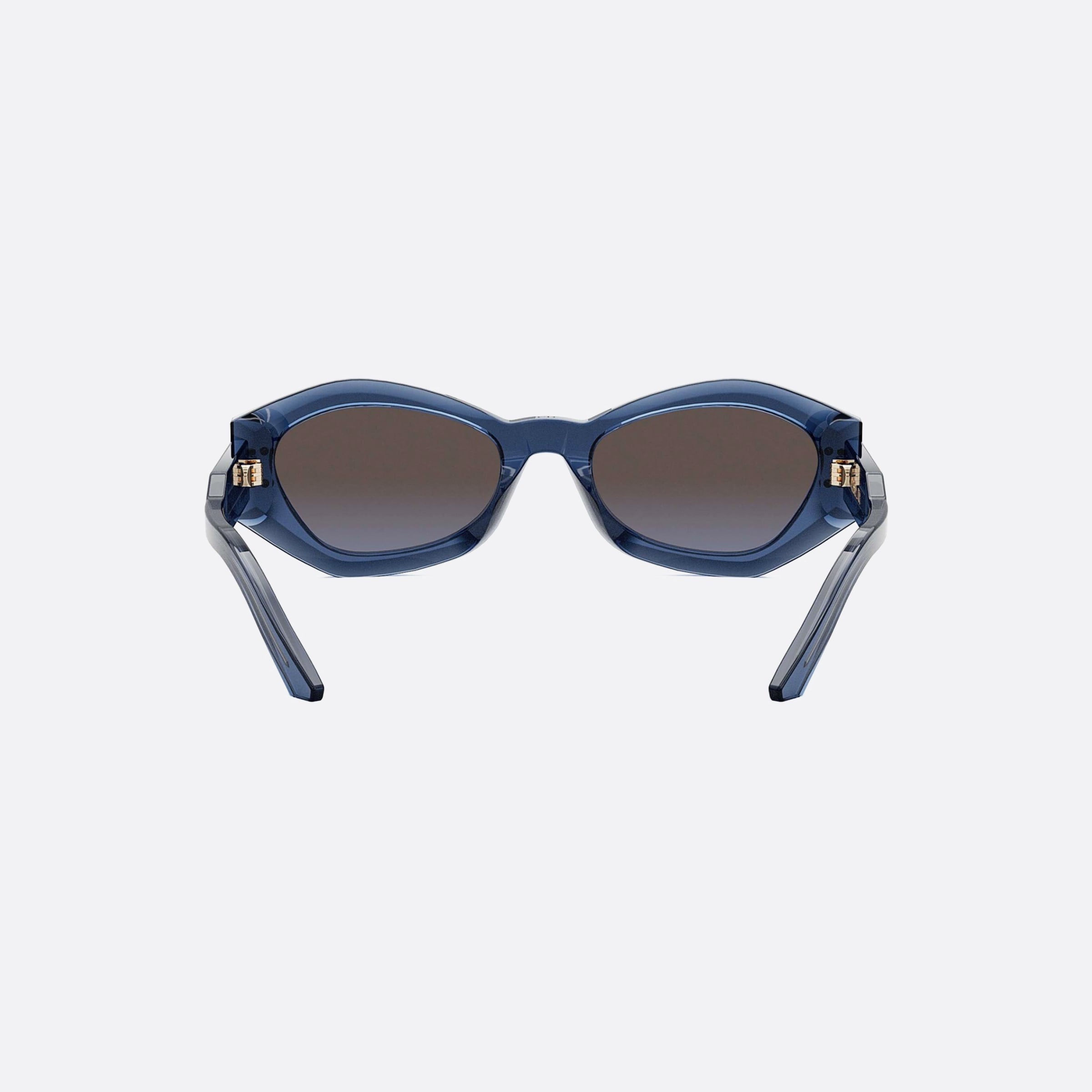 Dior 55mm Signature B1u 30f2 Blue Unisex Sunglasses - Additional Angle