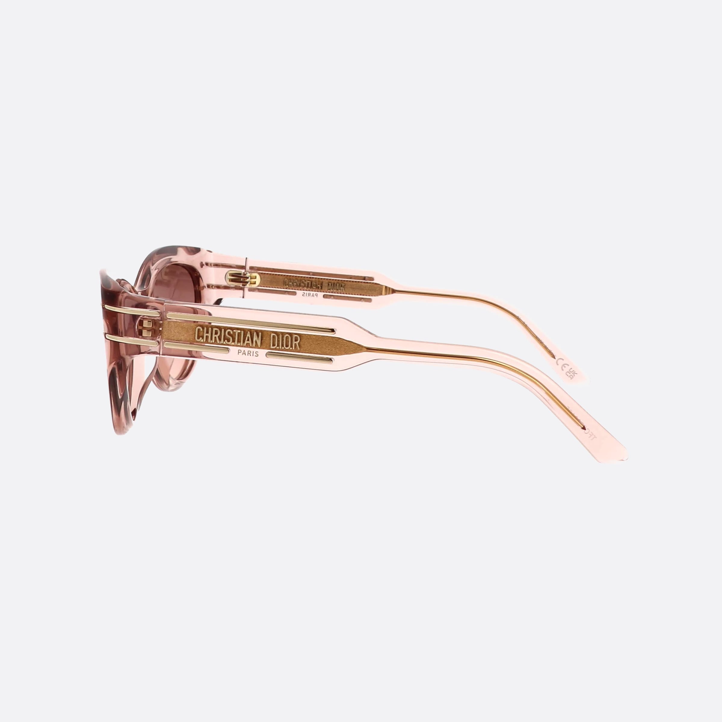 Dior 52mm Signature B7i 40f1 Pink Unisex Sunglasses - Detail View