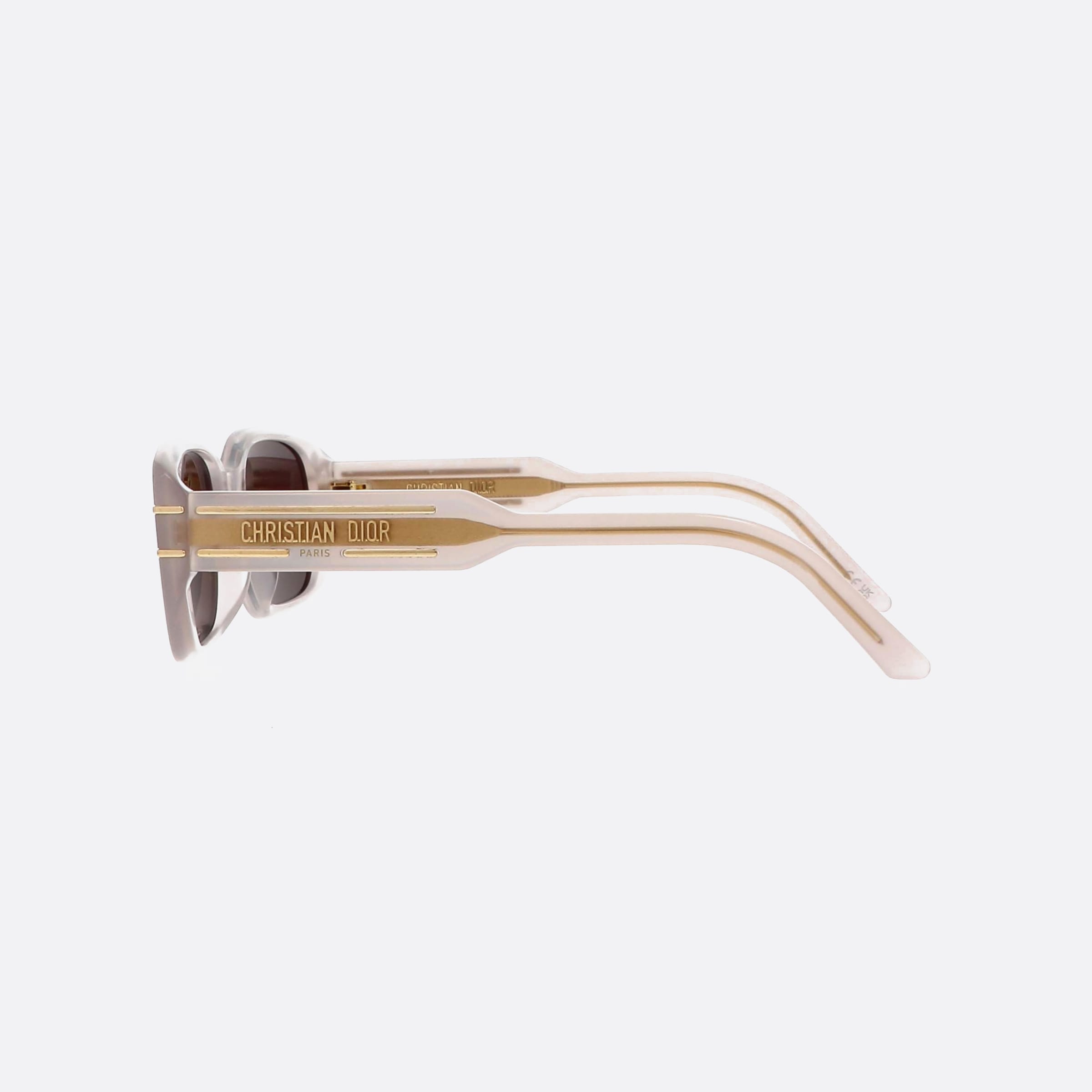 Dior 53mm Signature S12i 78f0 Beige Unisex Sunglasses - Detail View