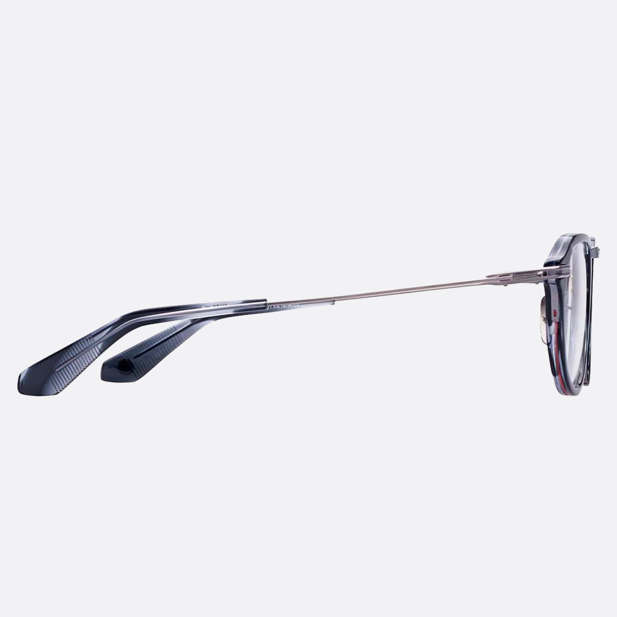 Dita 49mm Altrist Dtx414 Blue Squared Unisex Eyeglasses - Detail View