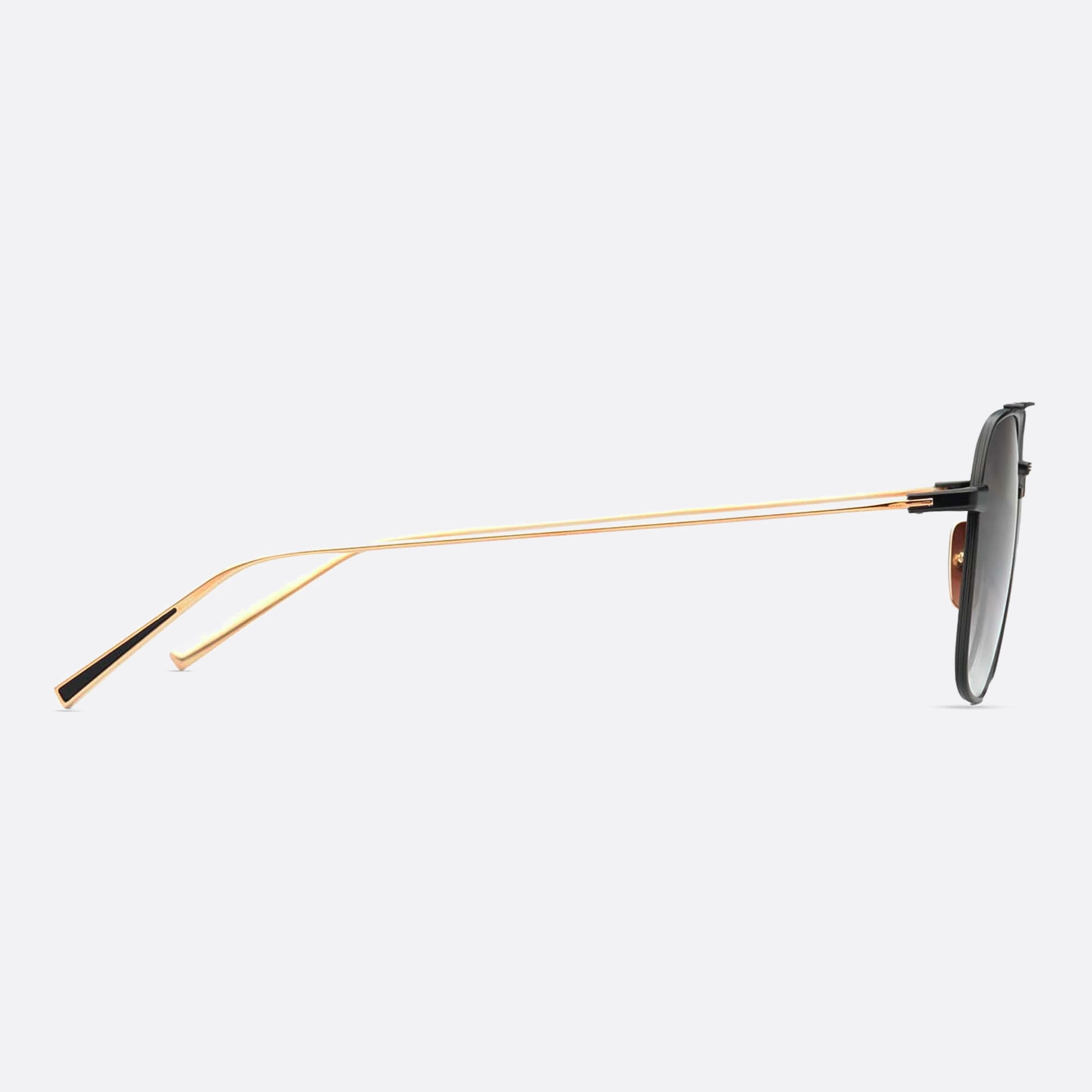Dita 50mm Artoa Dts163 Black Geometric Unisex Sunglasses - Detail View