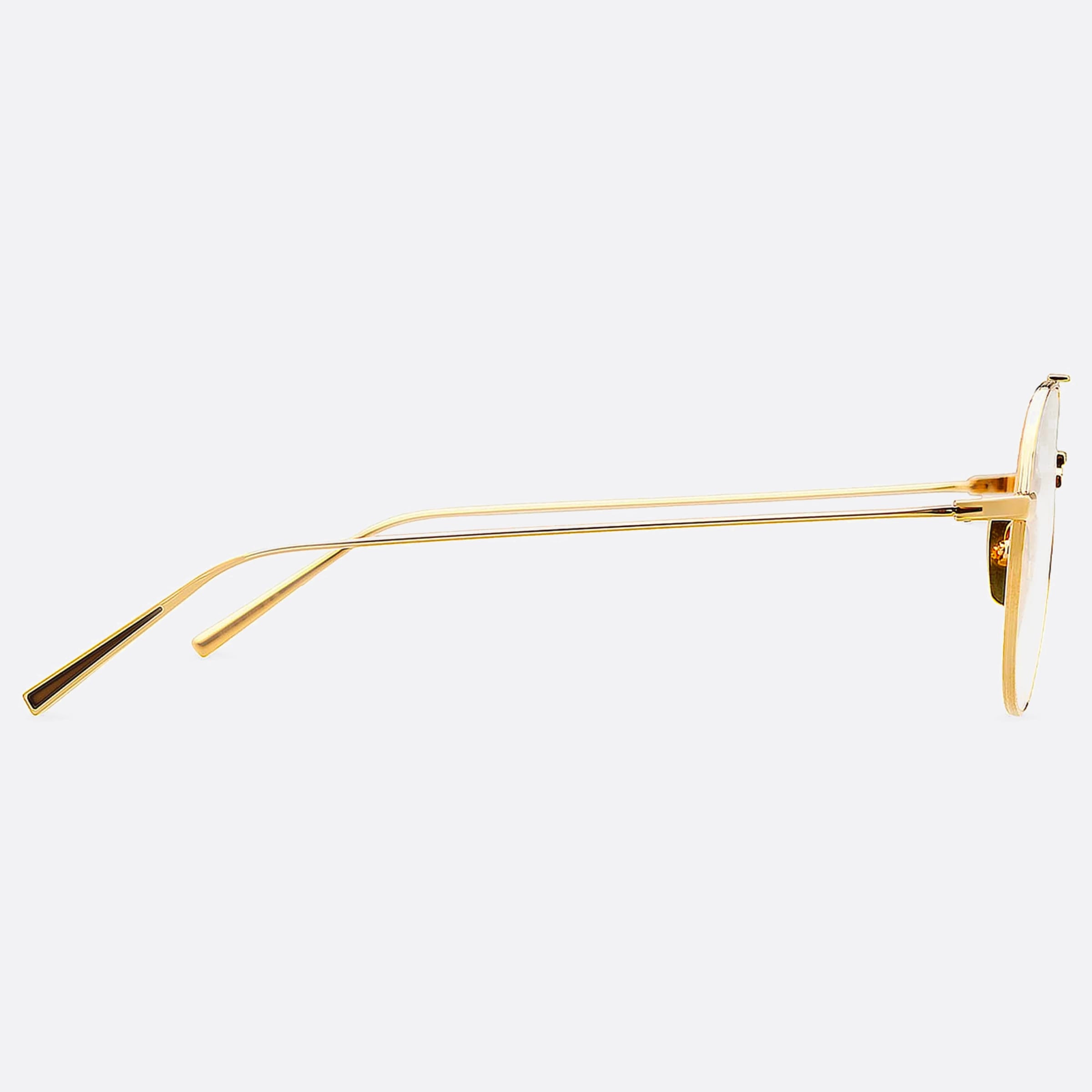 Dita 01mm Artoa Gold Visor Unisex Eyeglasses - Detail View