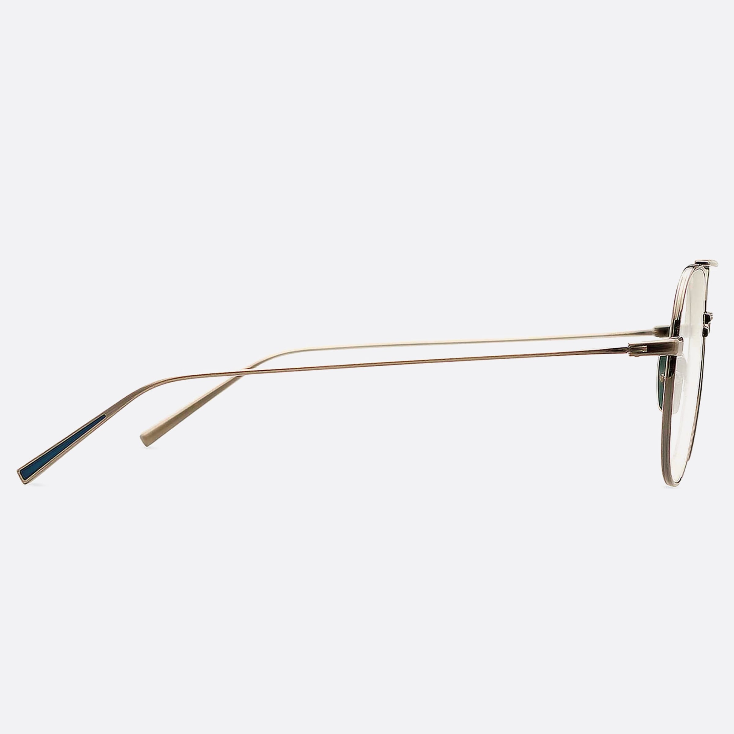 Dita 02mm Artoa Ser Silver Visor Unisex Eyeglasses - Detail View