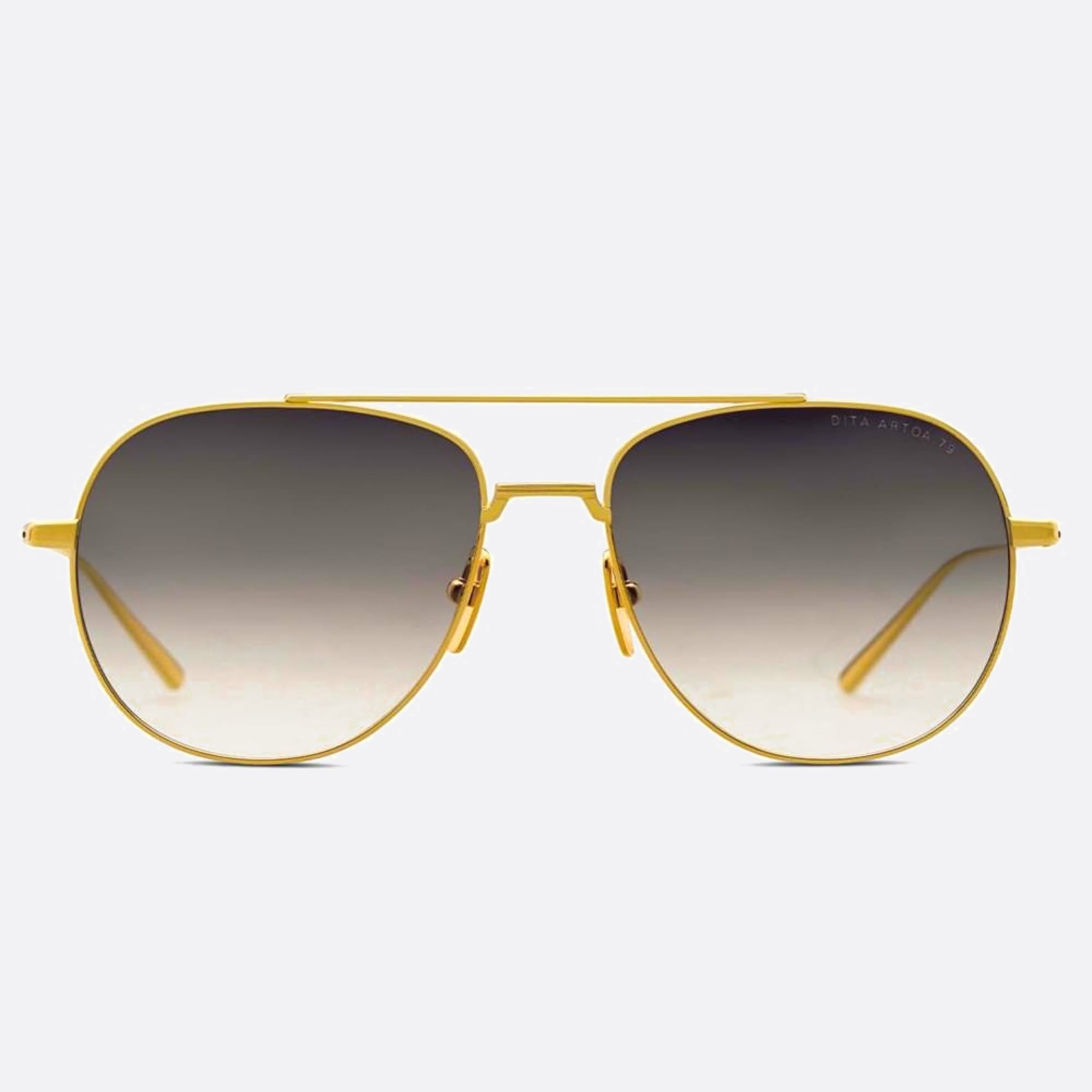 Dita 57mm Artoa Sun Ser Gold Pilot Unisex Sunglasses - Main View