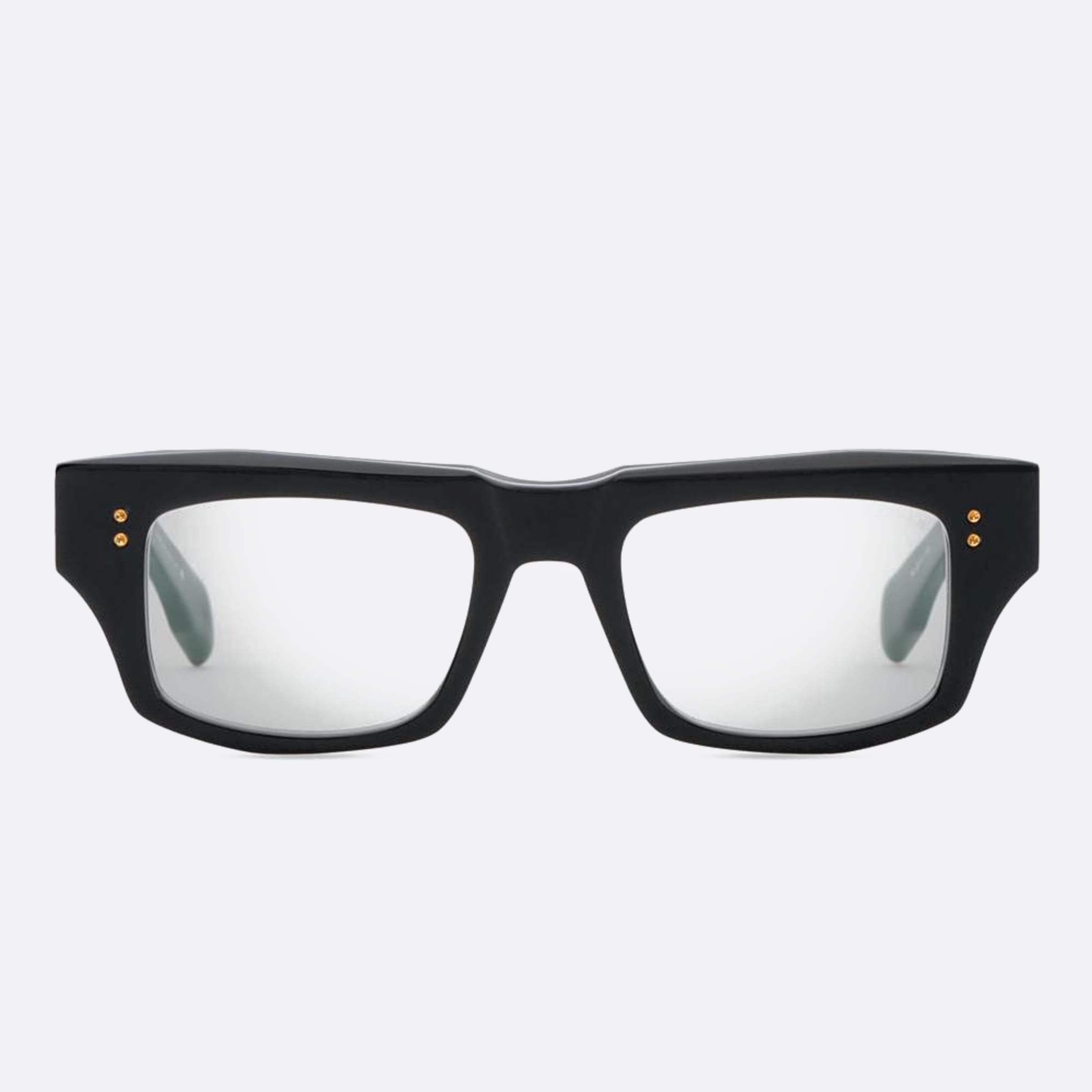 Dita 52mm Cosmohacker Dtx727 Black Squared Unisex Eyeglasses - Main View