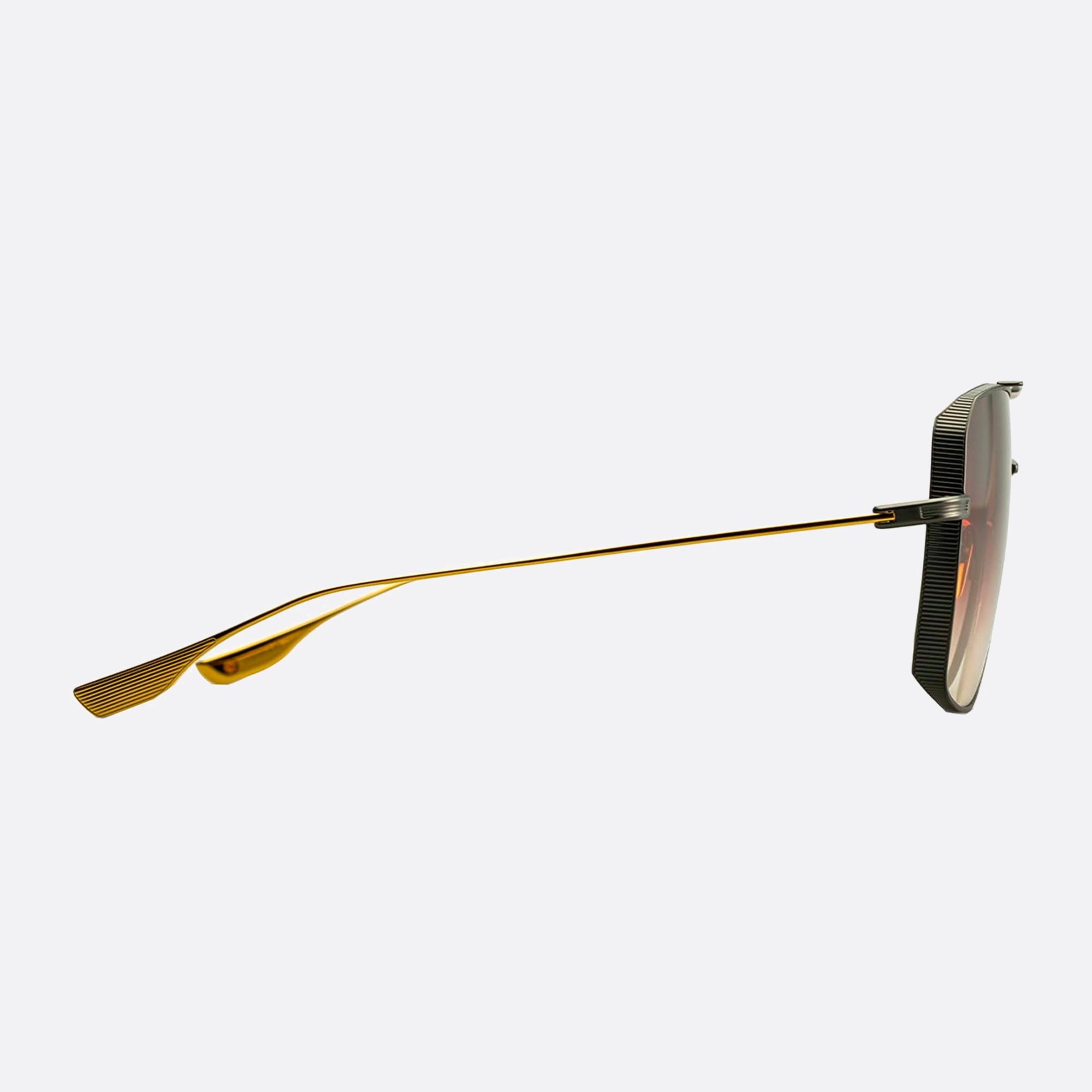 Dita 63mm Dubsystem Wer Grey Geometric Unisex Sunglasses - Detail View