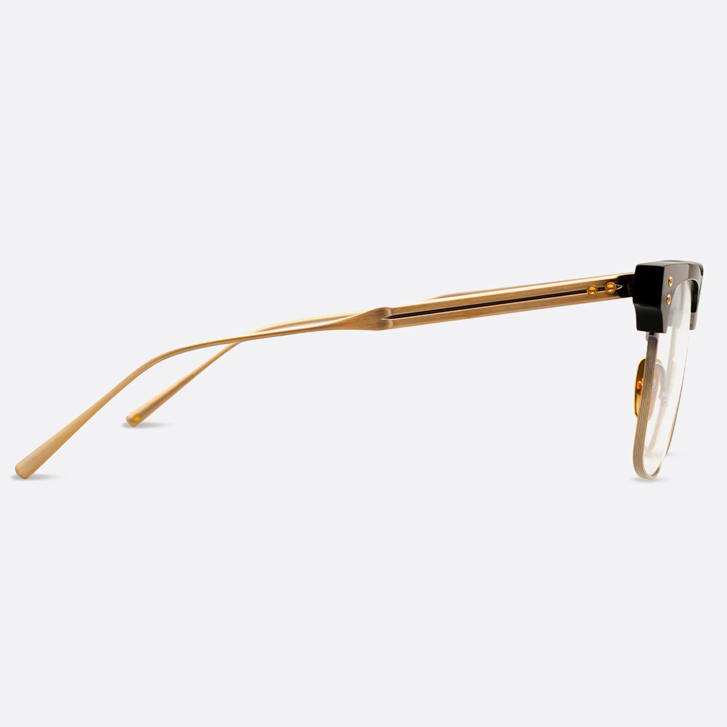 Dita 55mm Firaz Black Visor Unisex Eyeglasses - Detail View