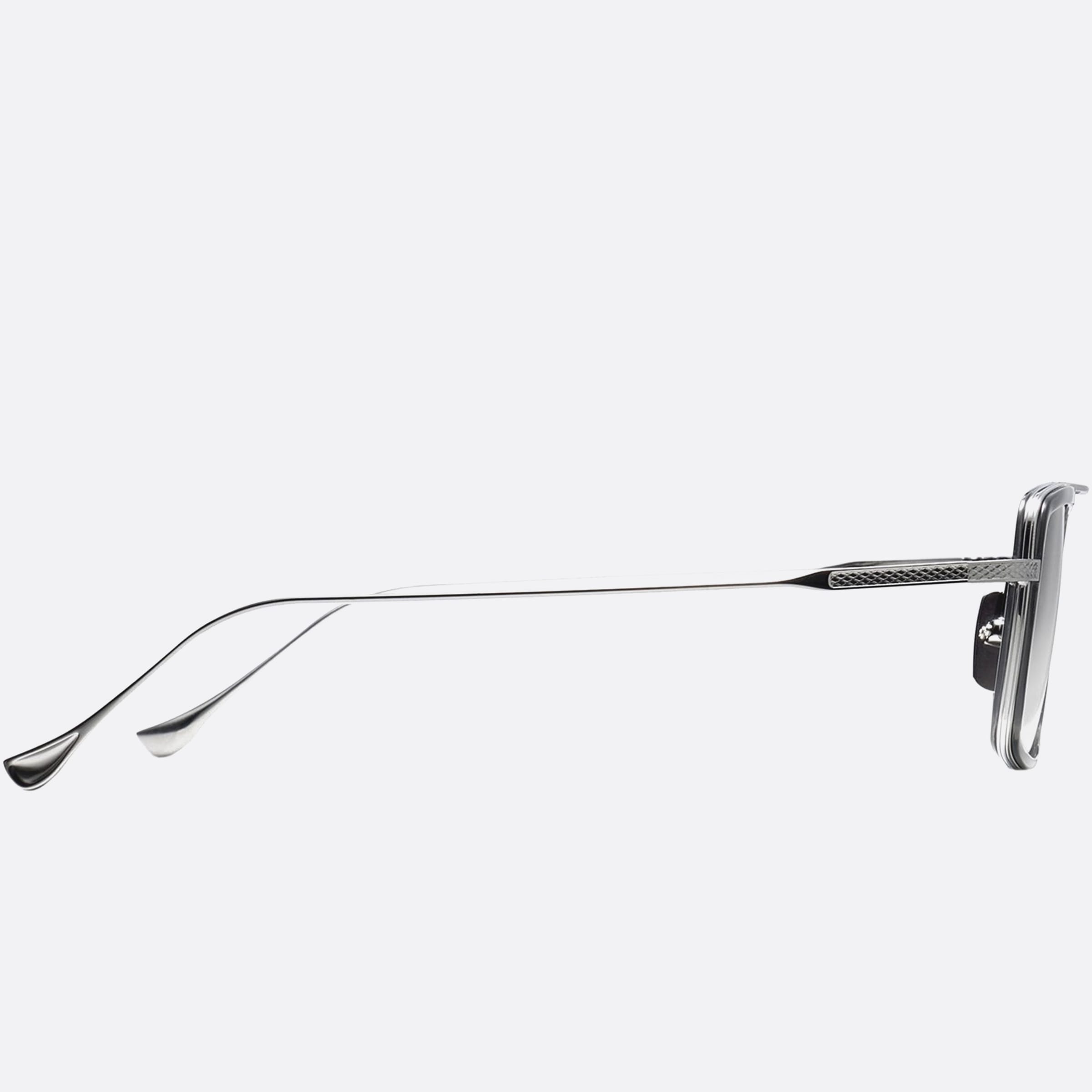 Dita 01mm Flight Eight Grey Pilot Unisex Sunglasses - Detail View