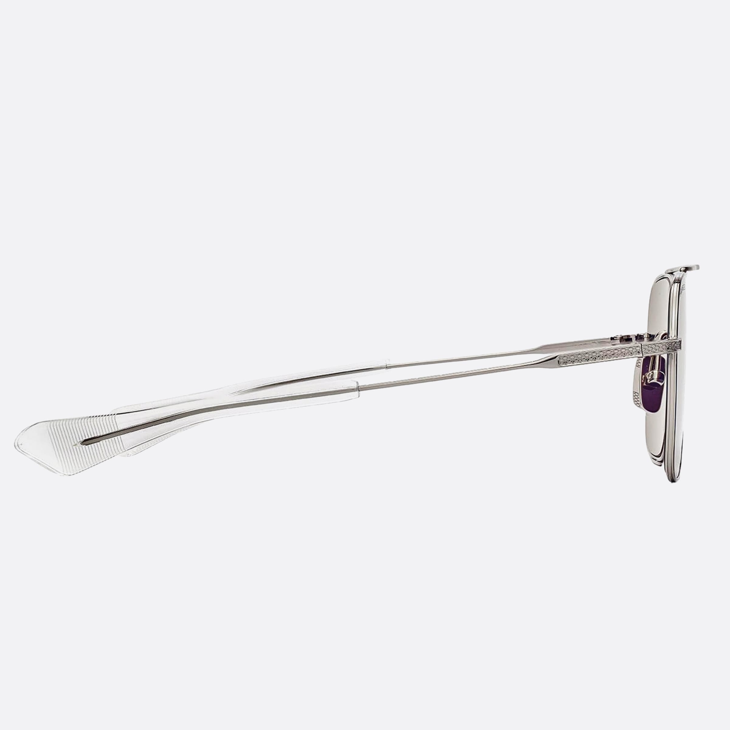 Dita 05mm Flight Seven Black Geometric Polarized Unisex Sunglasses - Detail View