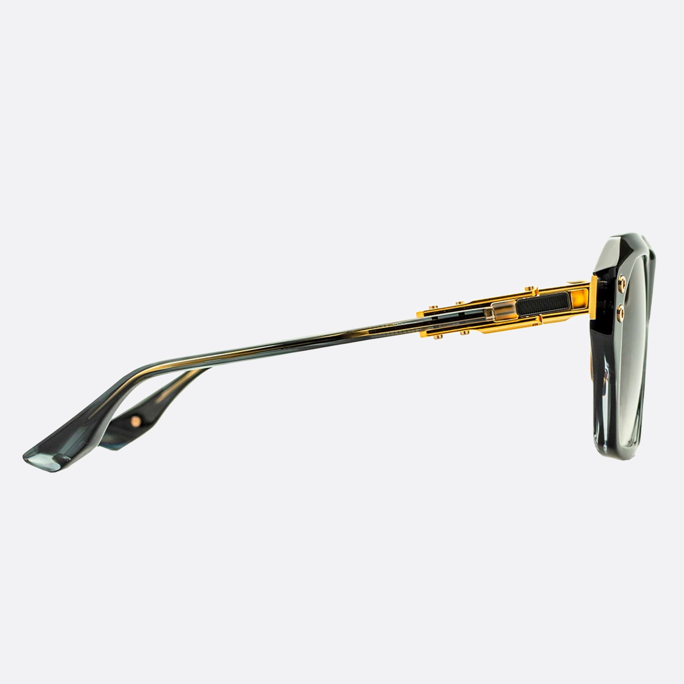 Dita 57mm Grand Apx Sun Black Geometric Unisex Sunglasses - Detail View