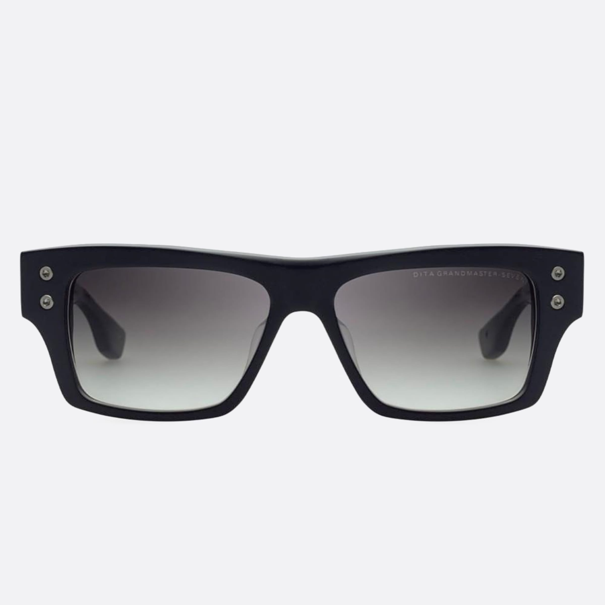 Dita 03mm Grandmaster Seven Dts407 Black Rectangle Unisex Sunglasses - Main View