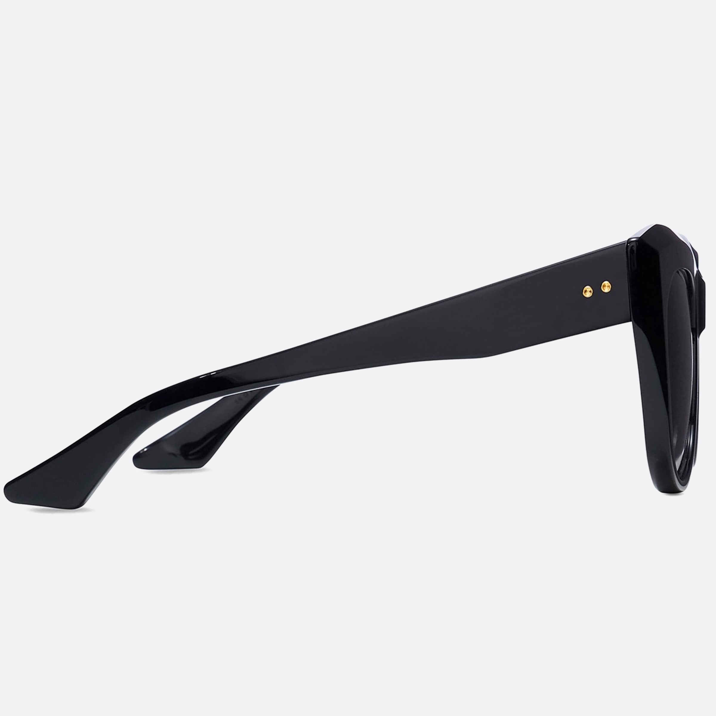 Dita 01mm Kader Black Cat Eye Unisex Sunglasses - Detail View