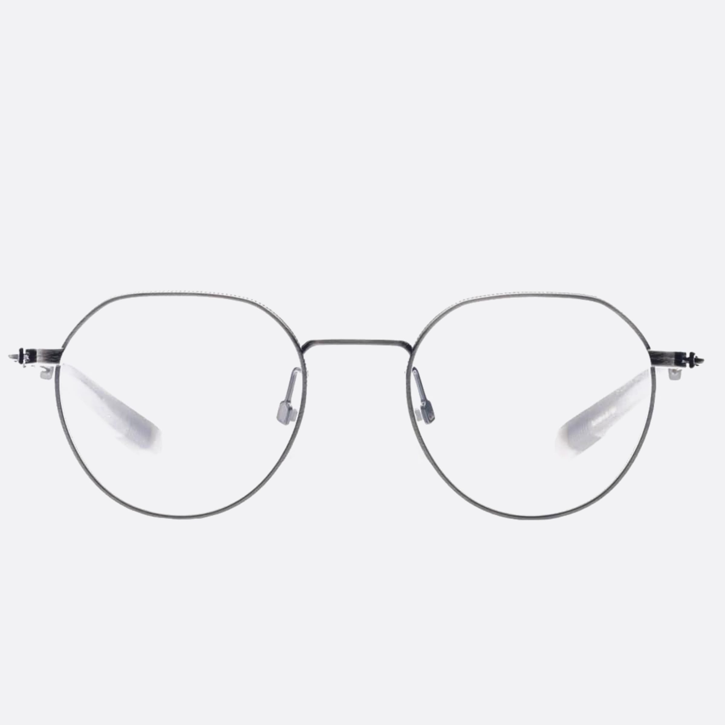 Dita 03mm Lancier Lsa Silver Round Unisex Eyeglasses - Main View