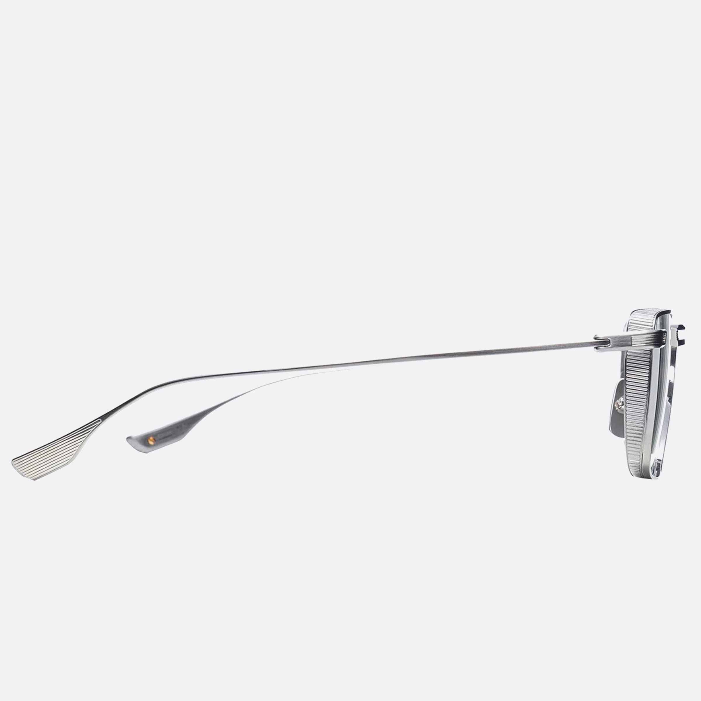 Dita 01mm Lindstrum Silver Geometric Unisex Eyeglasses - Detail View