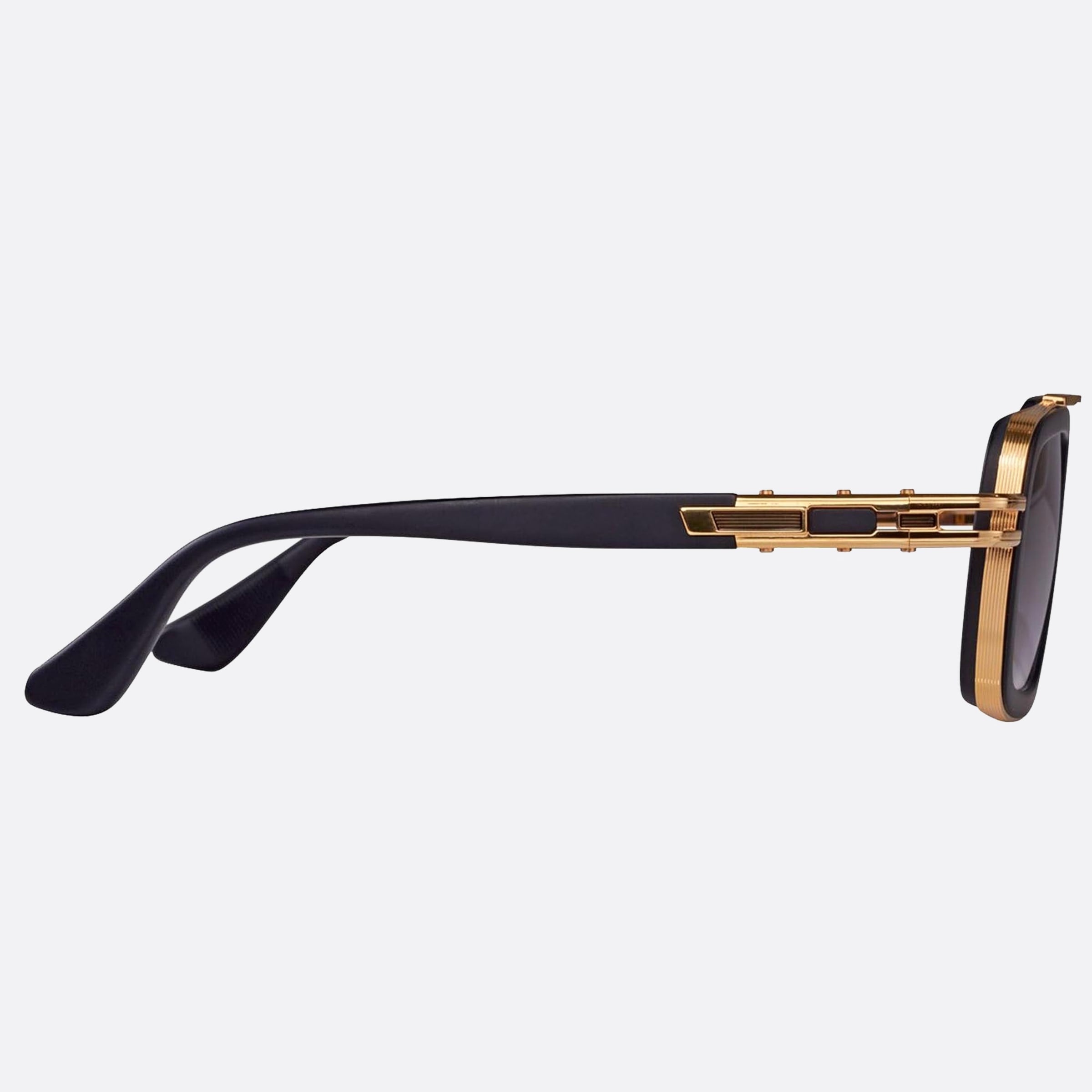 Dita 62mm Mach Six Gold Geometric Unisex Sunglasses - Detail View