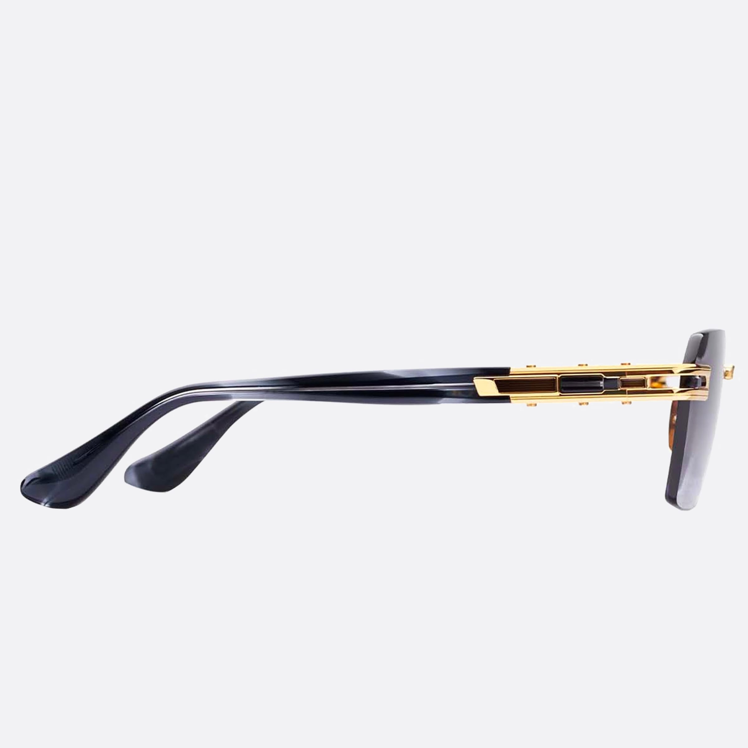 Dita 56mm Meta Evo One Gold Geometric Unisex Sunglasses - Detail View