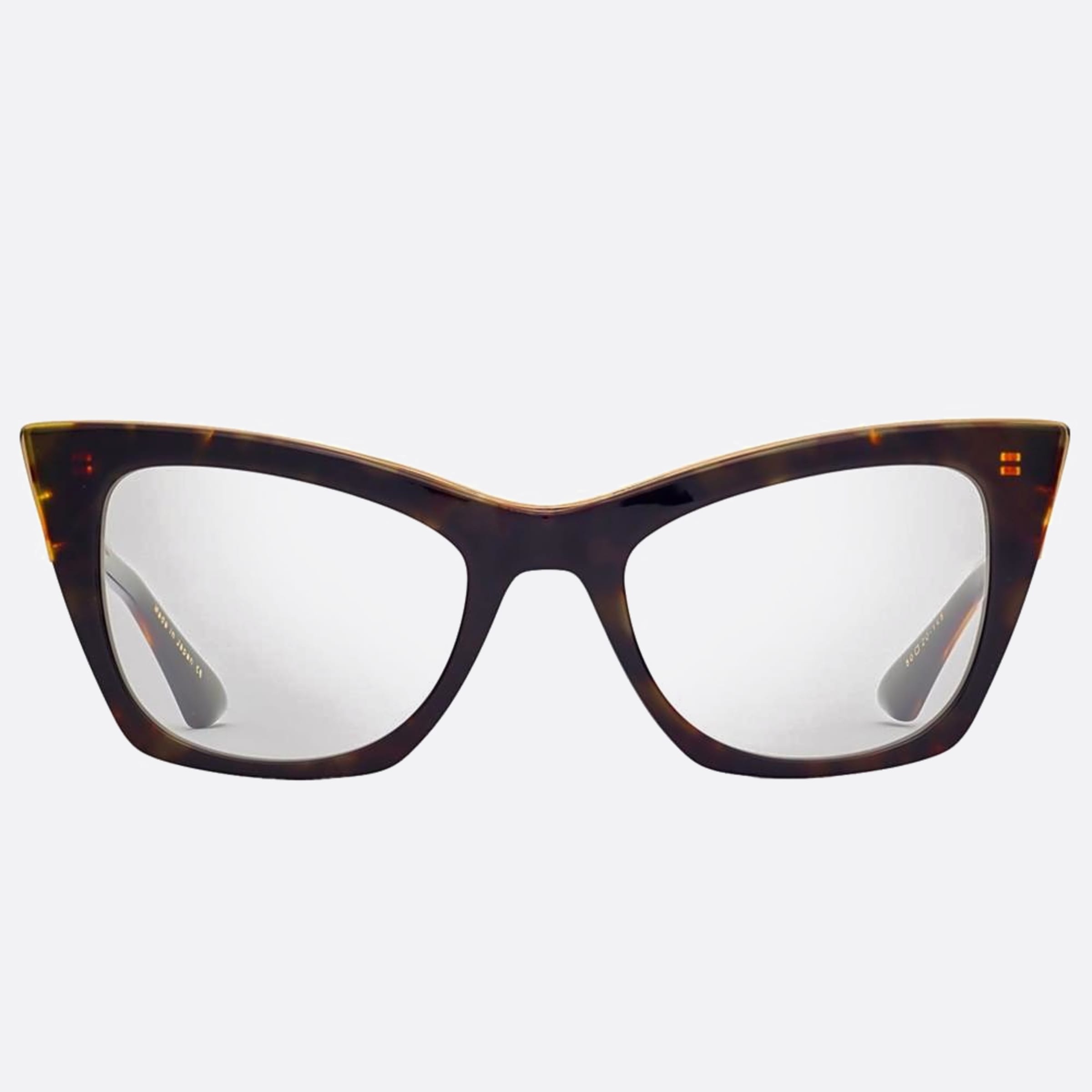 Dita 50mm Showgoer Havana Cat Eye Unisex Eyeglasses - Main View