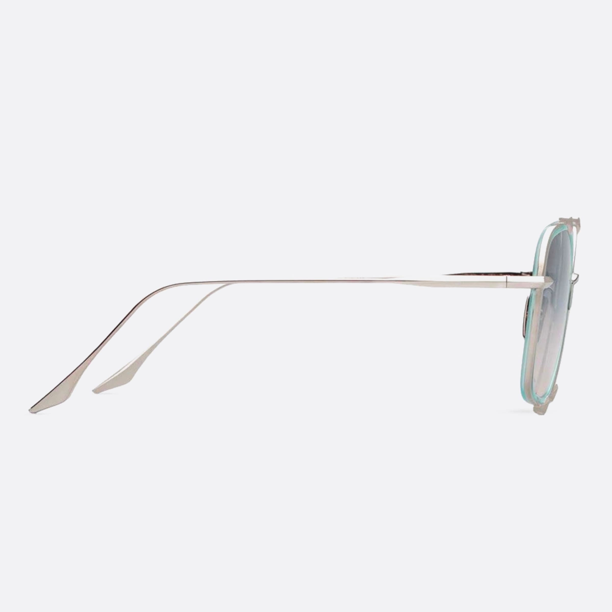 Dita 52mm Talon Three Dts442 Silver Butterfly Unisex Sunglasses - Detail View