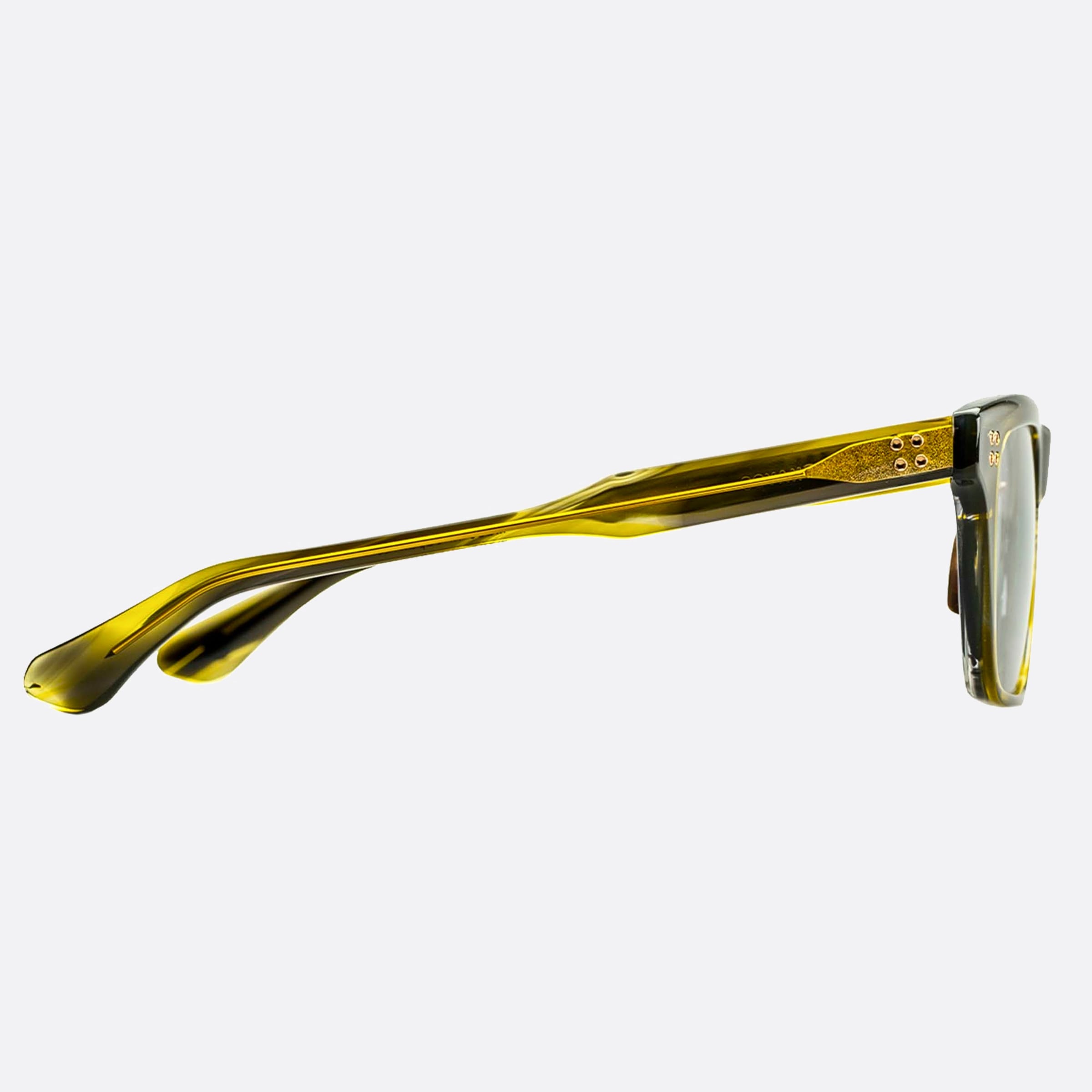 Dita 03mm Thavos Grey Squared Unisex Sunglasses - Detail View
