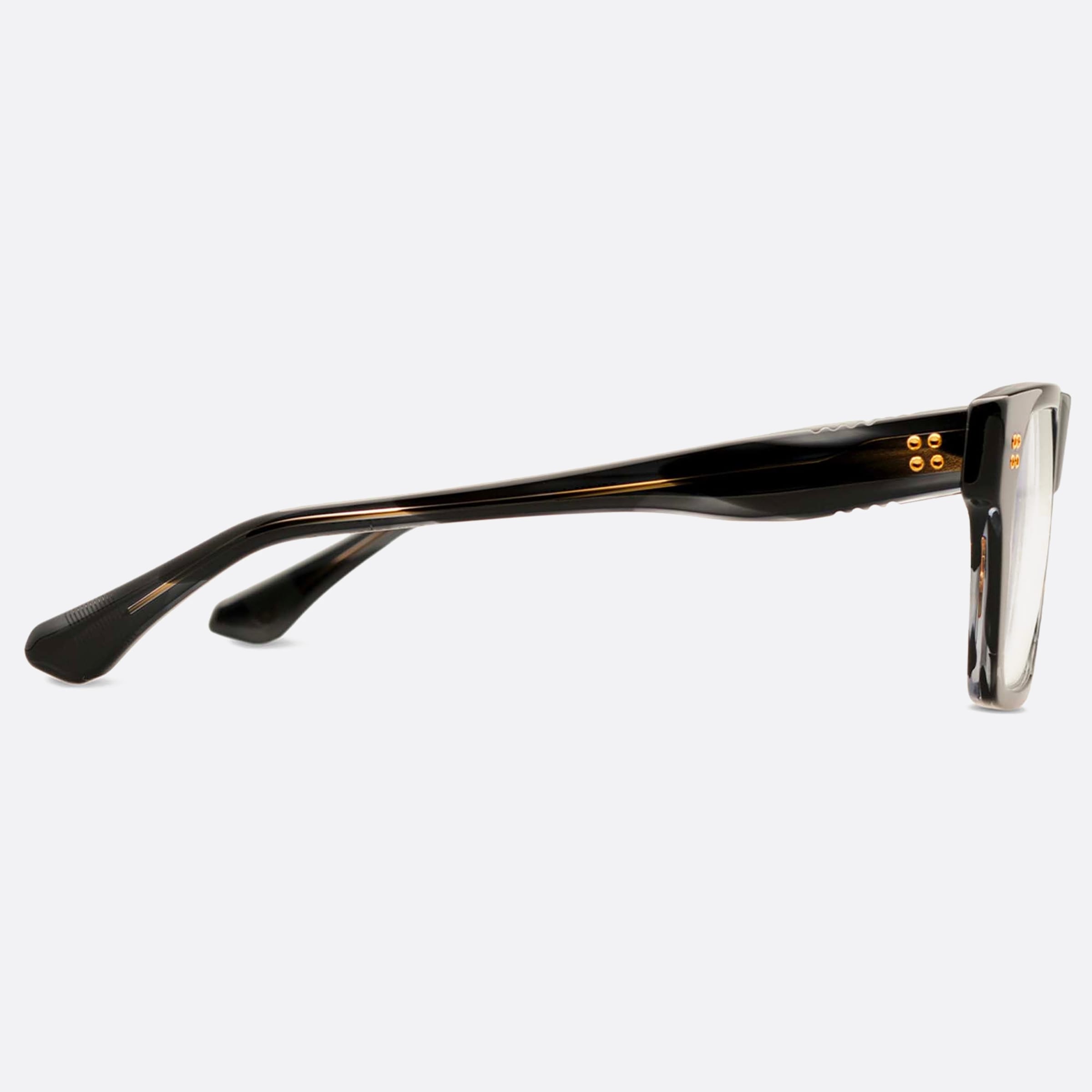 Dita 56mm Venzyn Dtx720 Black Visor Unisex Eyeglasses - Detail View