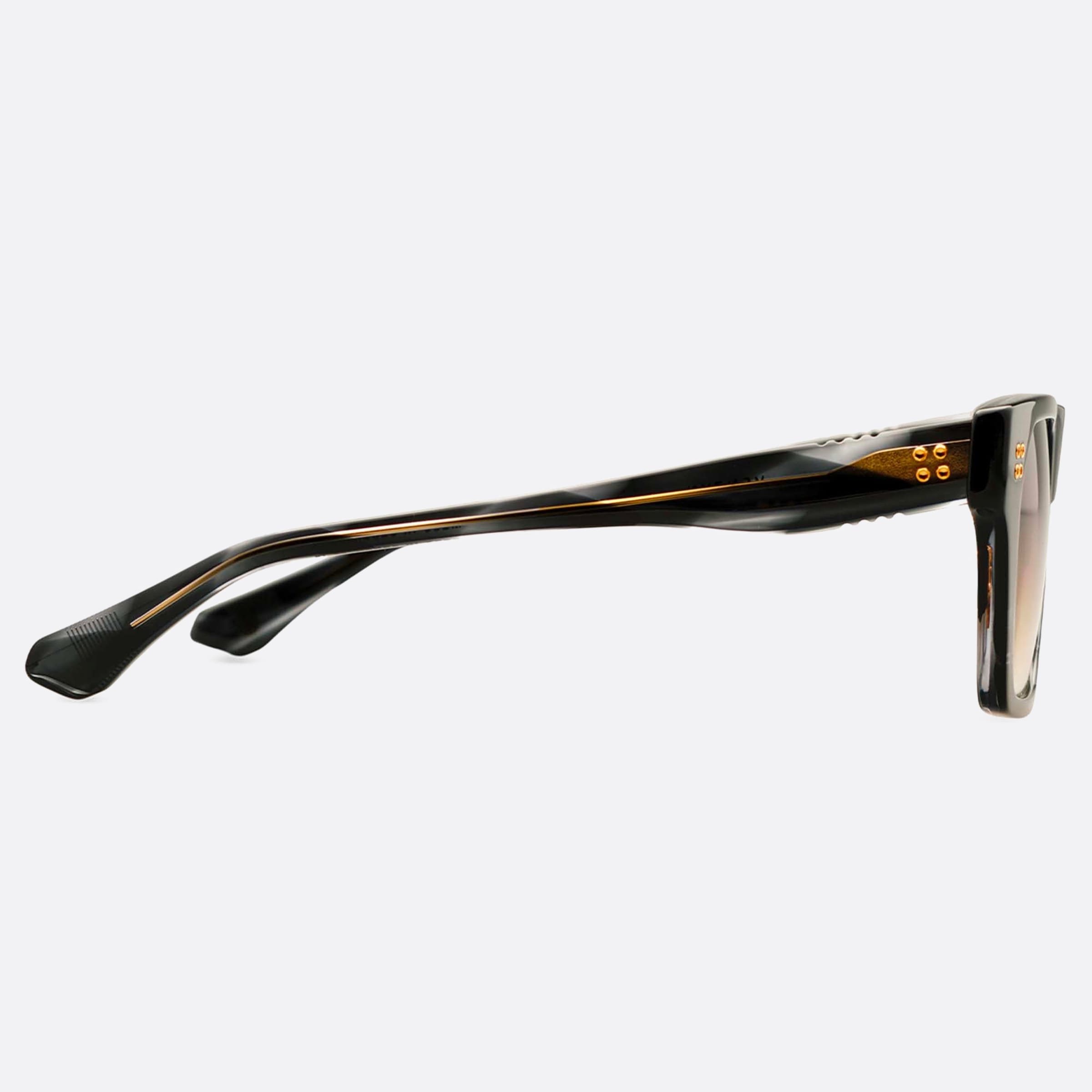 Dita 56mm Venzyn Sun Black Squared Unisex Sunglasses - Detail View