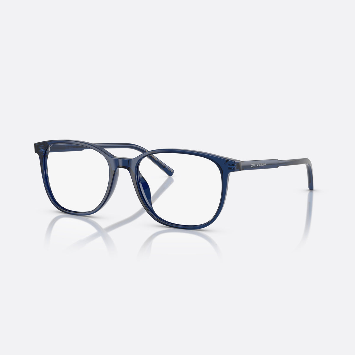 Rame ochelari de vedere Dolce & Gabbana DG 3426 3009, pantos albastru, pentru bărbați, punte simplă, literele brandului pe brațe