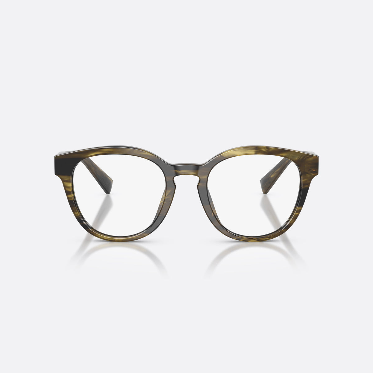 Rame ochelari de vedere Dolce & Gabbana DG3421 3066, phantos verde, pentru bărbați, literele brandului pe brațe, brațe subțiri, conice, vedere din față