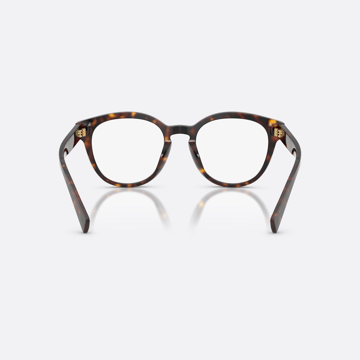 Rame ochelari de vedere Dolce & Gabbana DG3421 502, phantos havana, pentru bărbați, literele brandului pe brațe, brațe subțiri, înguste, vedere din spate