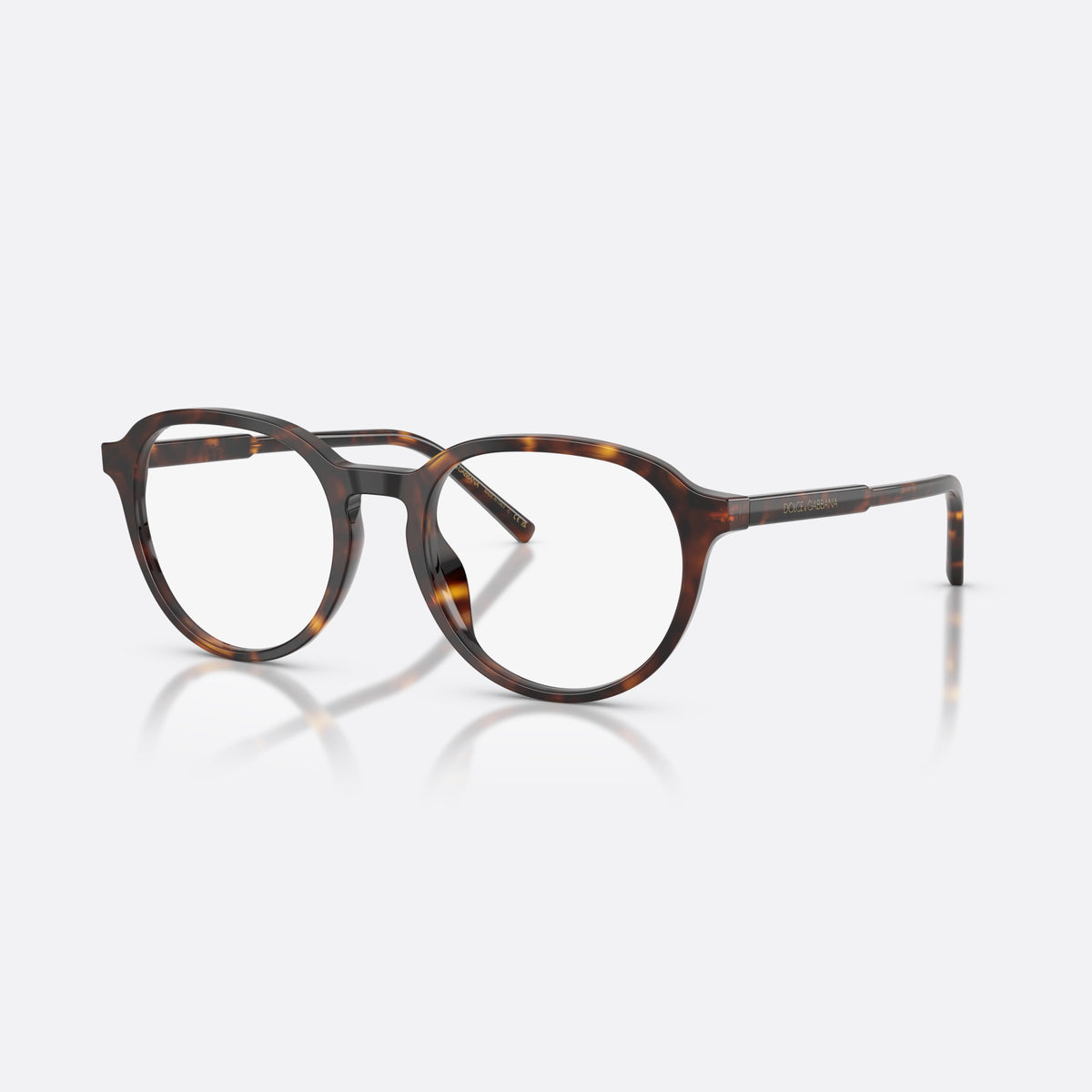 Rame ochelari de vedere Dolce & Gabbana DG3444 502, phantos havana, pentru bărbați, literele brandului pe brațe, brațe subțiri, conice