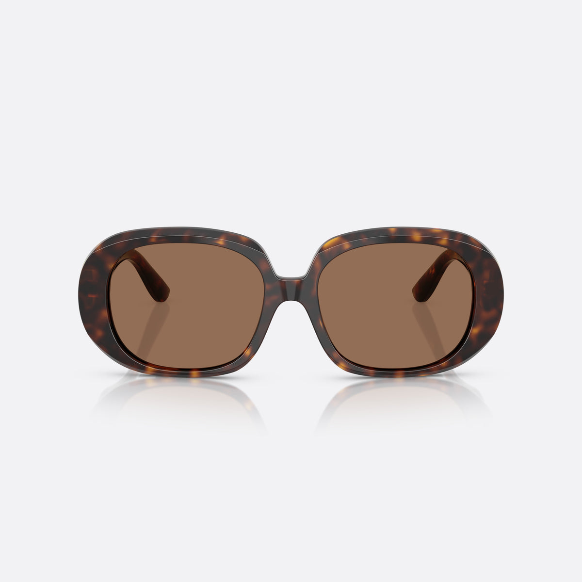 Dolce & Gabbana DG4476 502/73 sunglasses, havana oval frame for women, keyhole bridge, brand logo plaque on temples