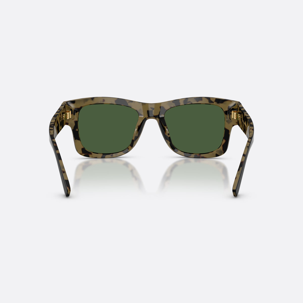 Ochelari de soare Dolce & Gabbana DG4515 340471, patrati negru, pentru bărbați, punte simplă, literele brandului pe braț, ramă completă, vedere din spate