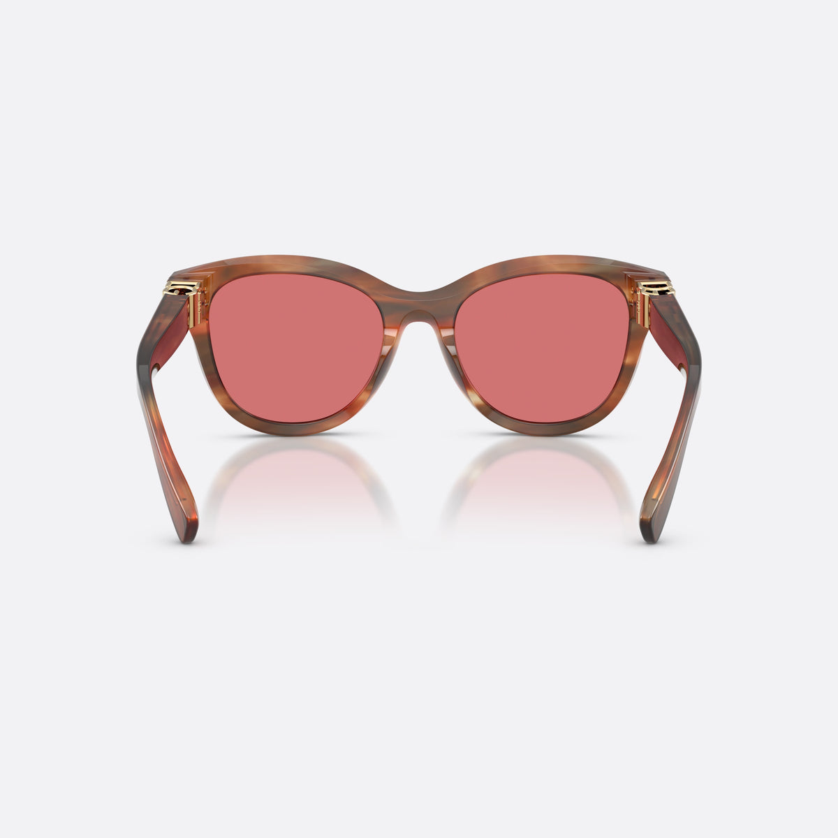 Ochelari de soare Dolce & Gabbana DG4533 322175, phantos havana, pentru femei, punte simplă, literele brandului pe brațe, ramă completă, vedere din spate
