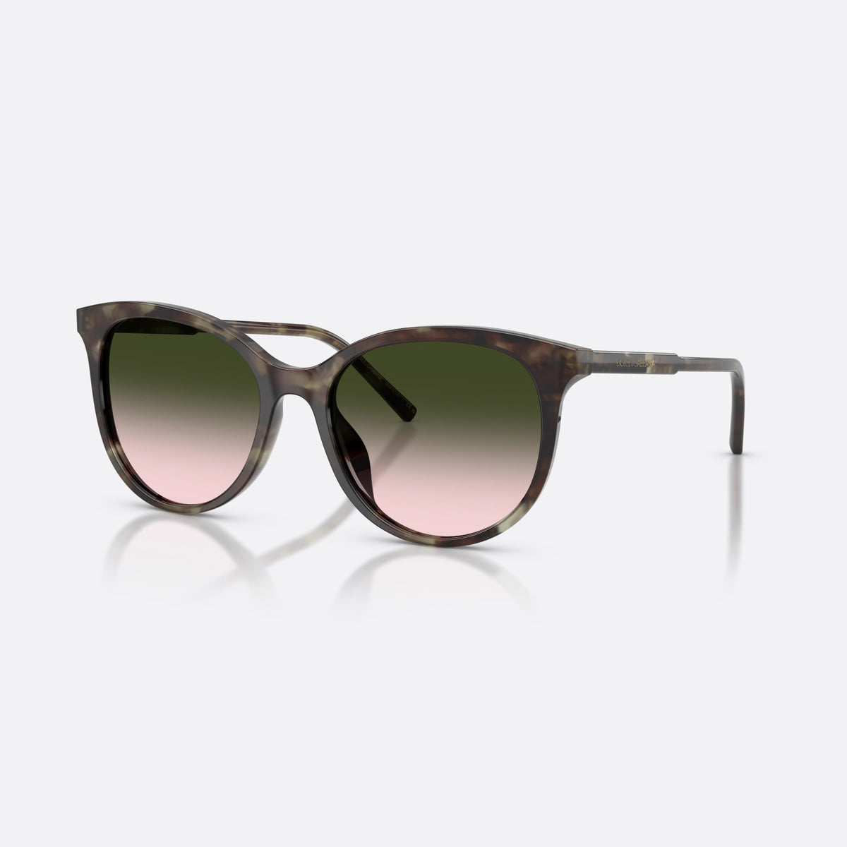 Ochelari de soare Dolce & Gabbana DG4540 34782C, phantos verde, pentru femei, punte simplă, literele brandului pe brațe, ramă completă