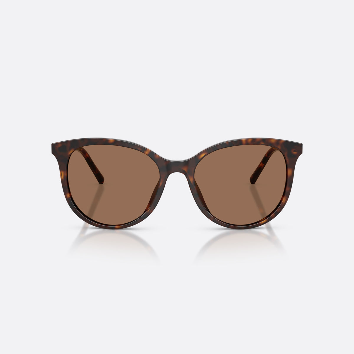 Dolce & Gabbana DG4540 502/13 sunglasses, havana phantos frame for women, plain bridge, brand lettering on temple, full-rim frame, front view