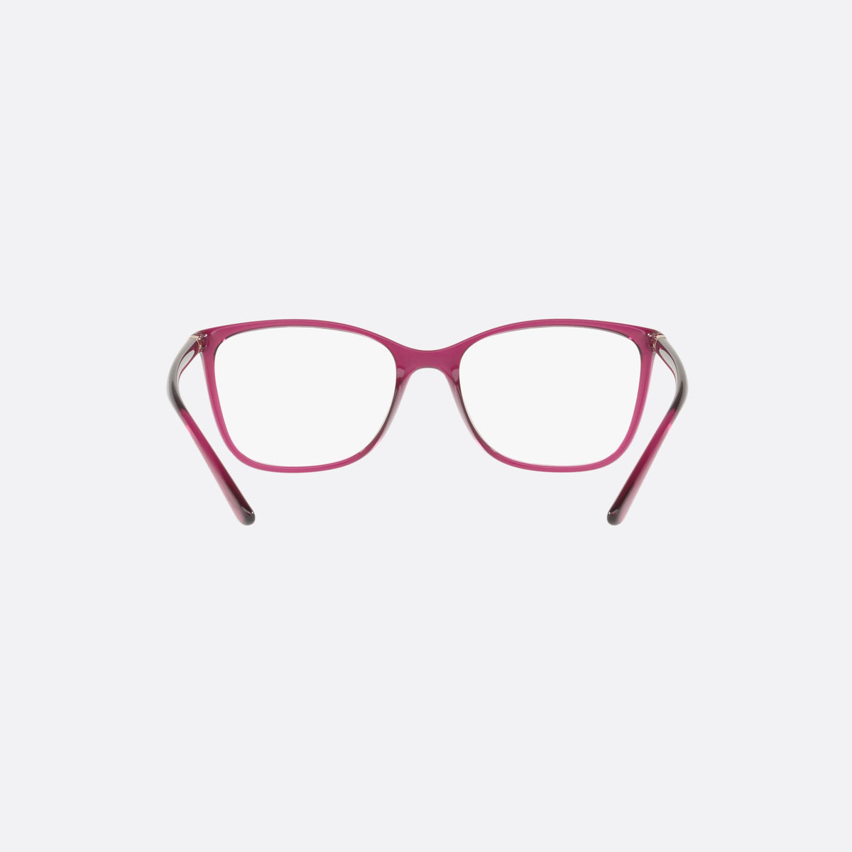 Dolce & Gabbana DG5026 1754 B eyeglasses, violet rectangular frame for women, plain integrated bridge, brand lettering on temples