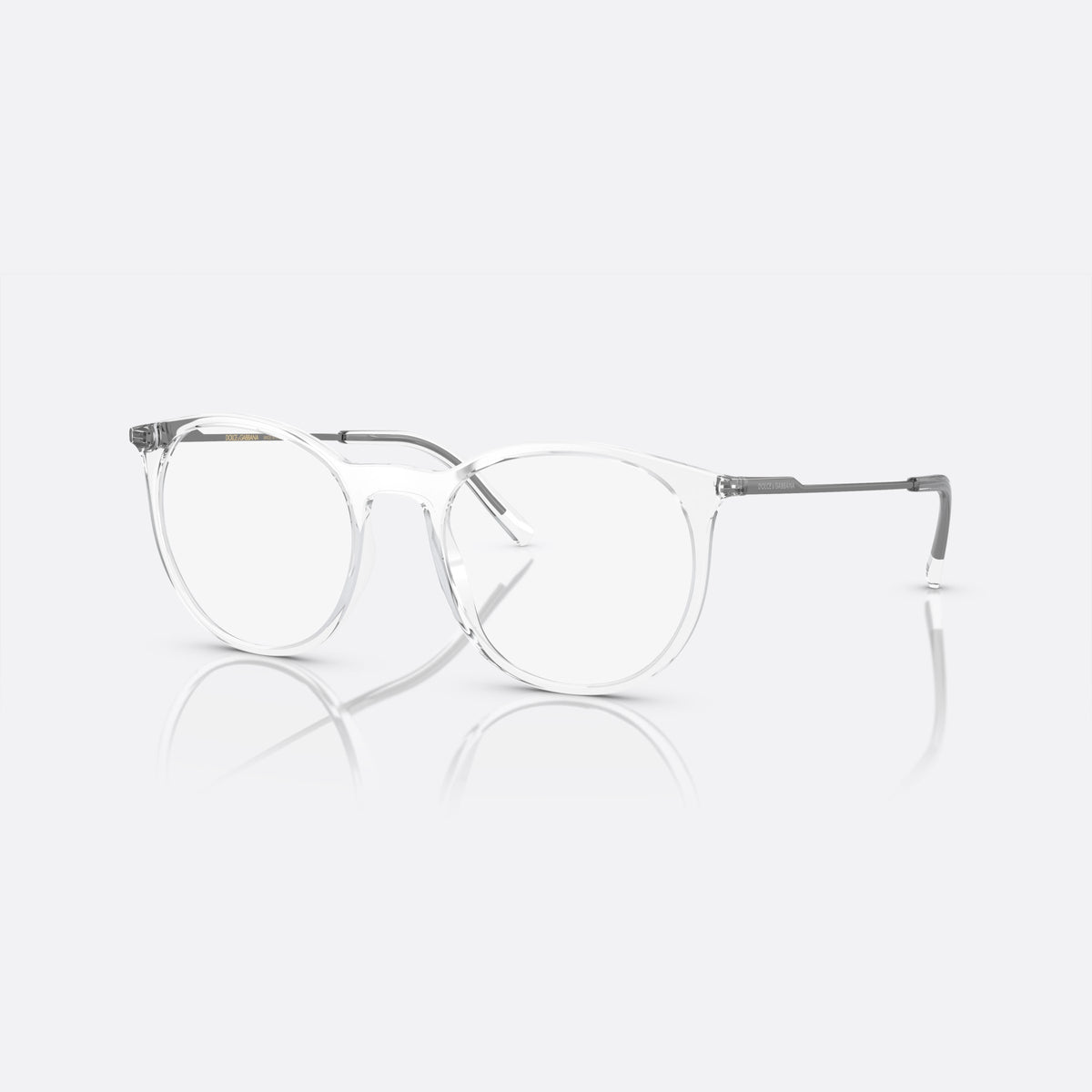 Rame ochelari de vedere Dolce & Gabbana DIAGONAL CUT DG 5031 3133, rotunzi transparent, pentru bărbați, punte simplă, literele brandului pe brațe