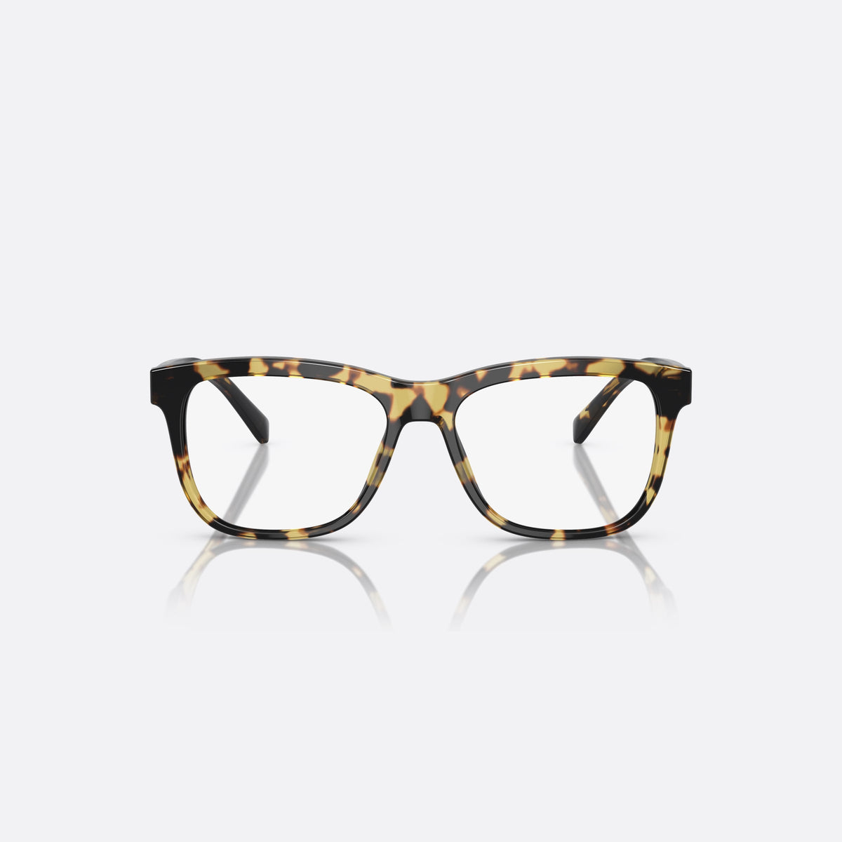 Dolce & Gabbana DX3356 512 eyeglasses, havana rectangle frame for kids, plain bridge, brand lettering on temples, front view