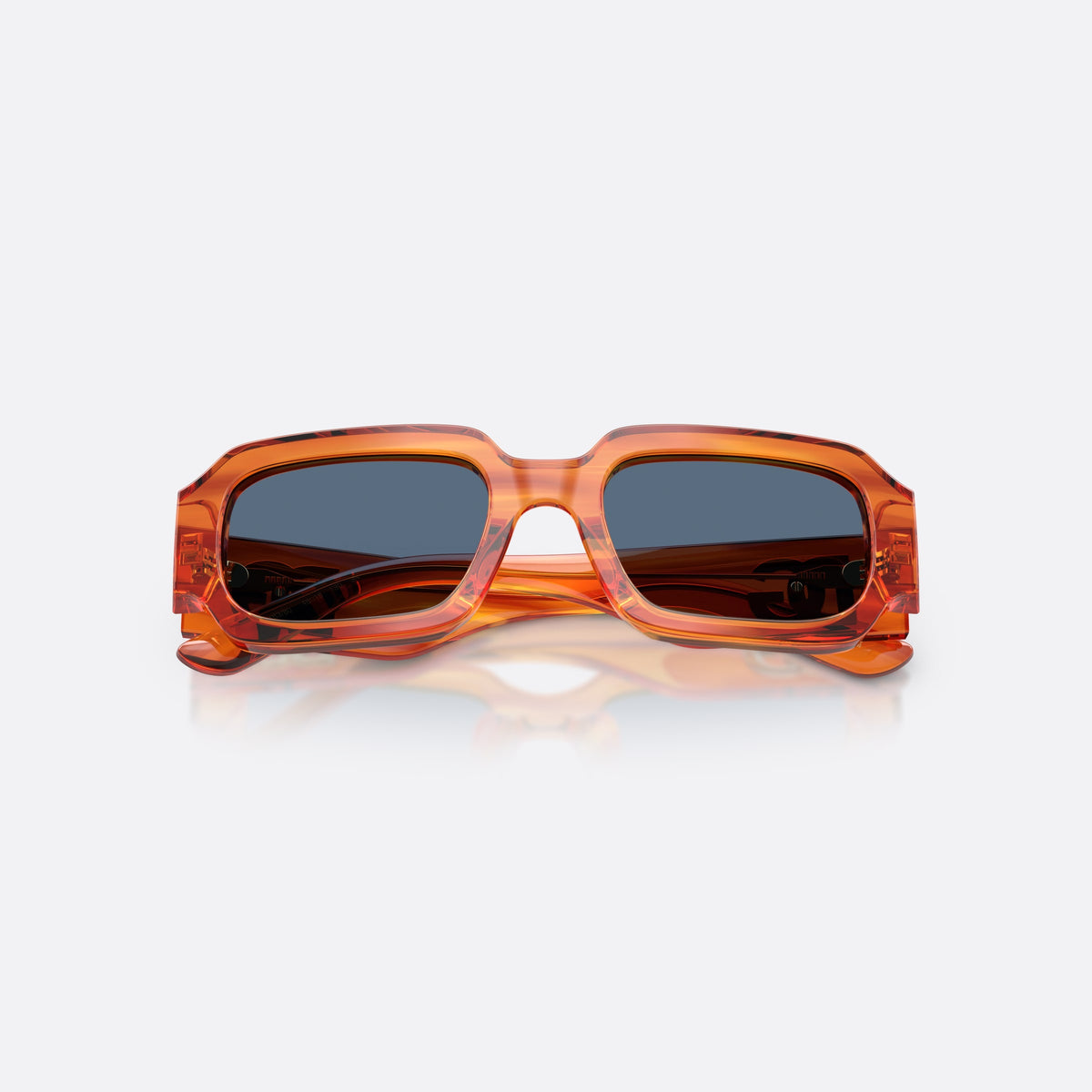 Ochelari de soare Dolce & Gabbana DX4011 348380, patrati maro, pentru copii, punte simplă, logo al brandului pe braț, brațe conice, cu brațele pliate