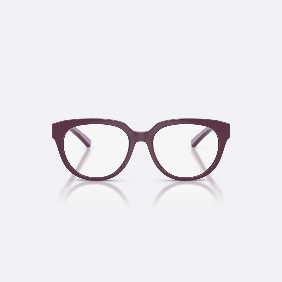 Dolce & Gabbana DX5007 3360 eyeglasses, violet phantos frame for kids, plain bridge, brand lettering on temples, front view