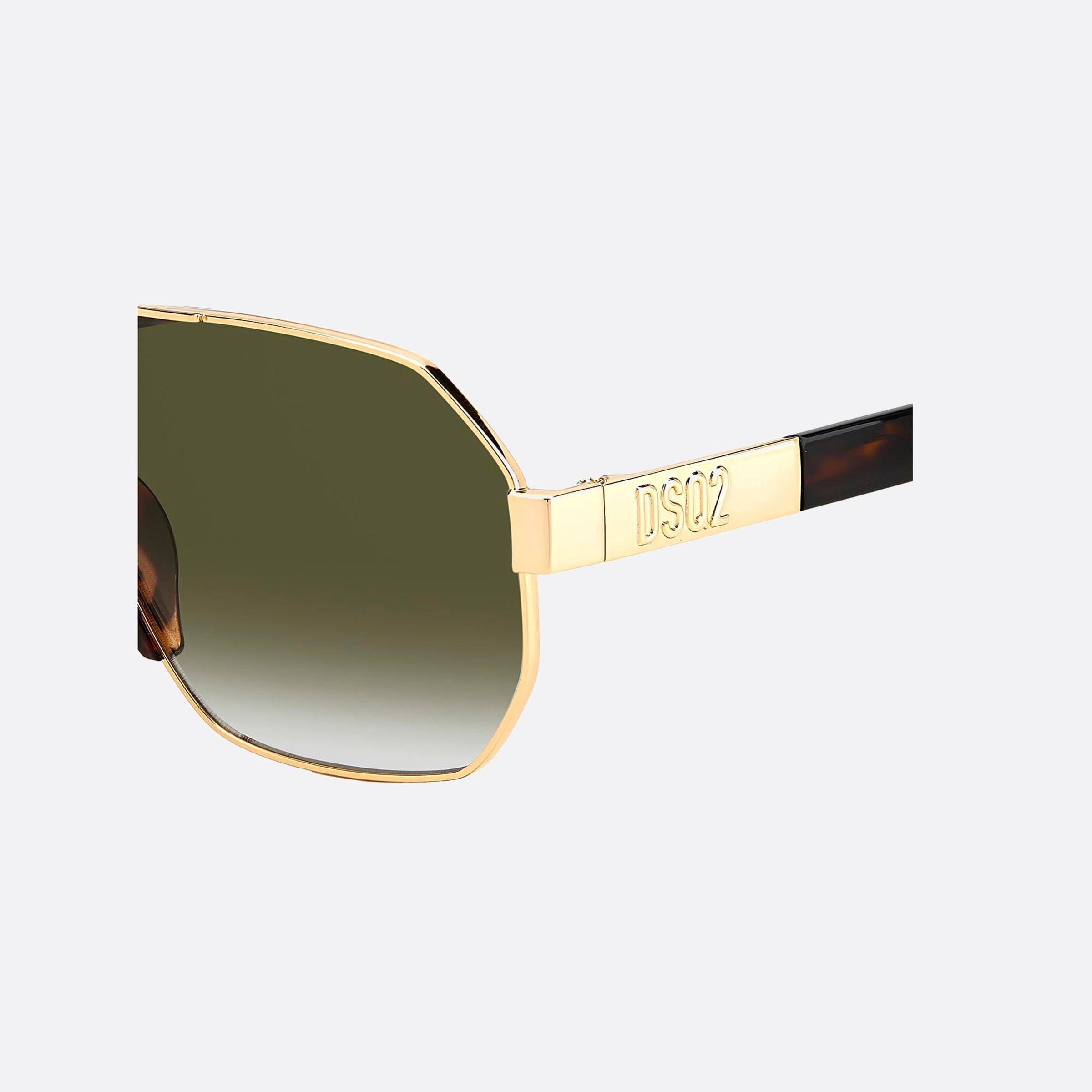 Dsquared2 63mm 06j Gold Geometric Men Sunglasses - Lifestyle Shot