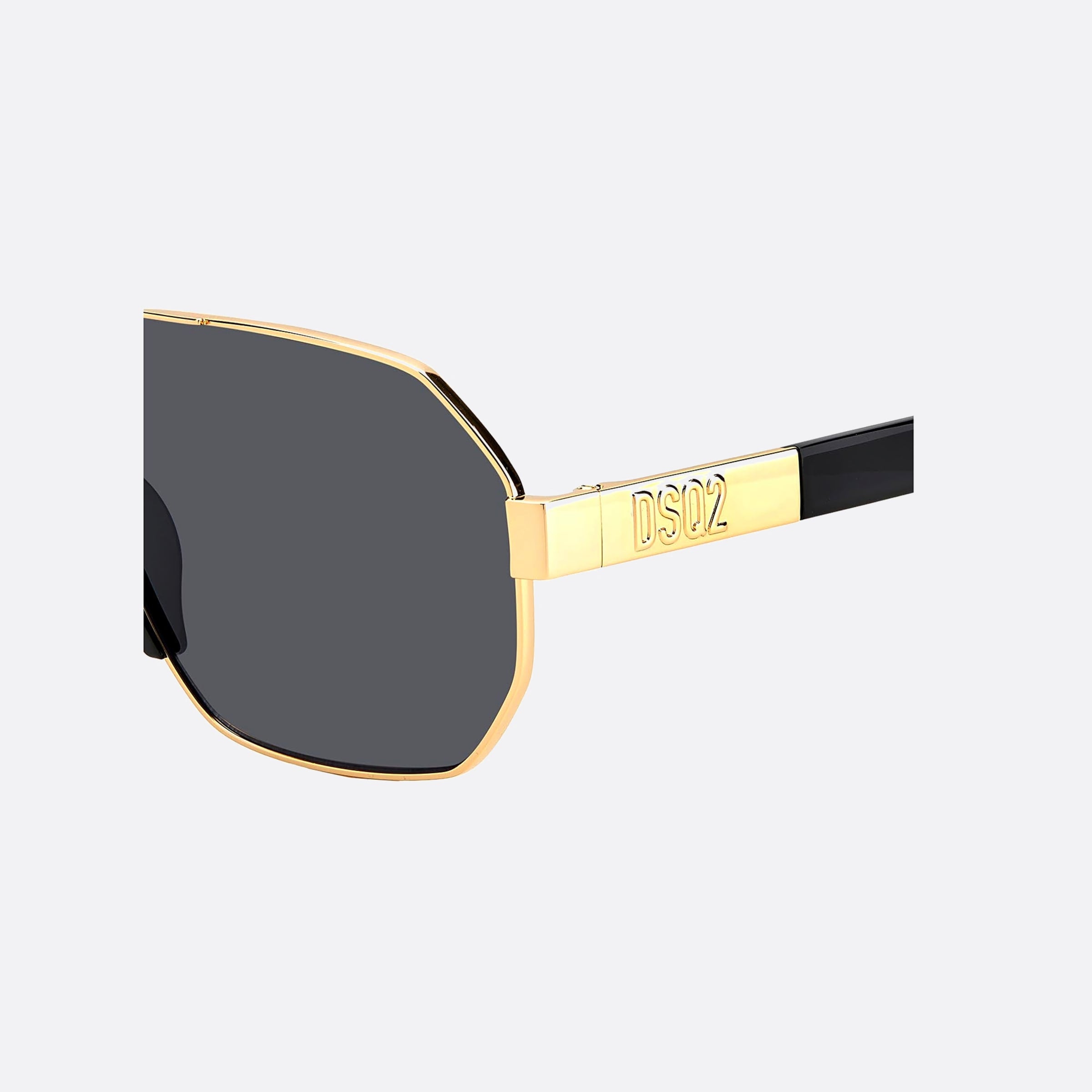 Dsquared2 63mm Rhl Gold Geometric Men Sunglasses - Lifestyle Shot