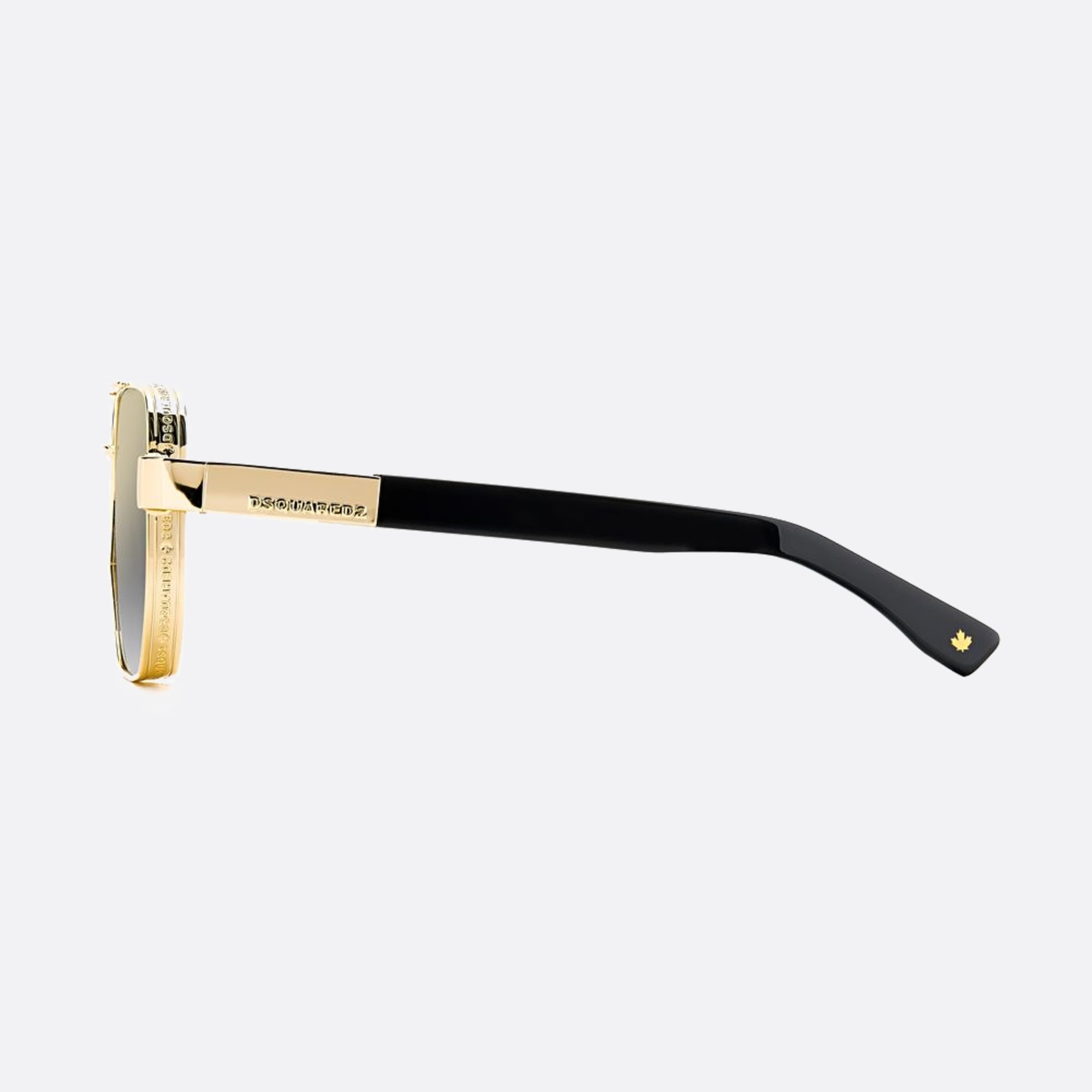 Dsquared2 58mm Rhl Gold Squared Men Sunglasses - Additional Angle
