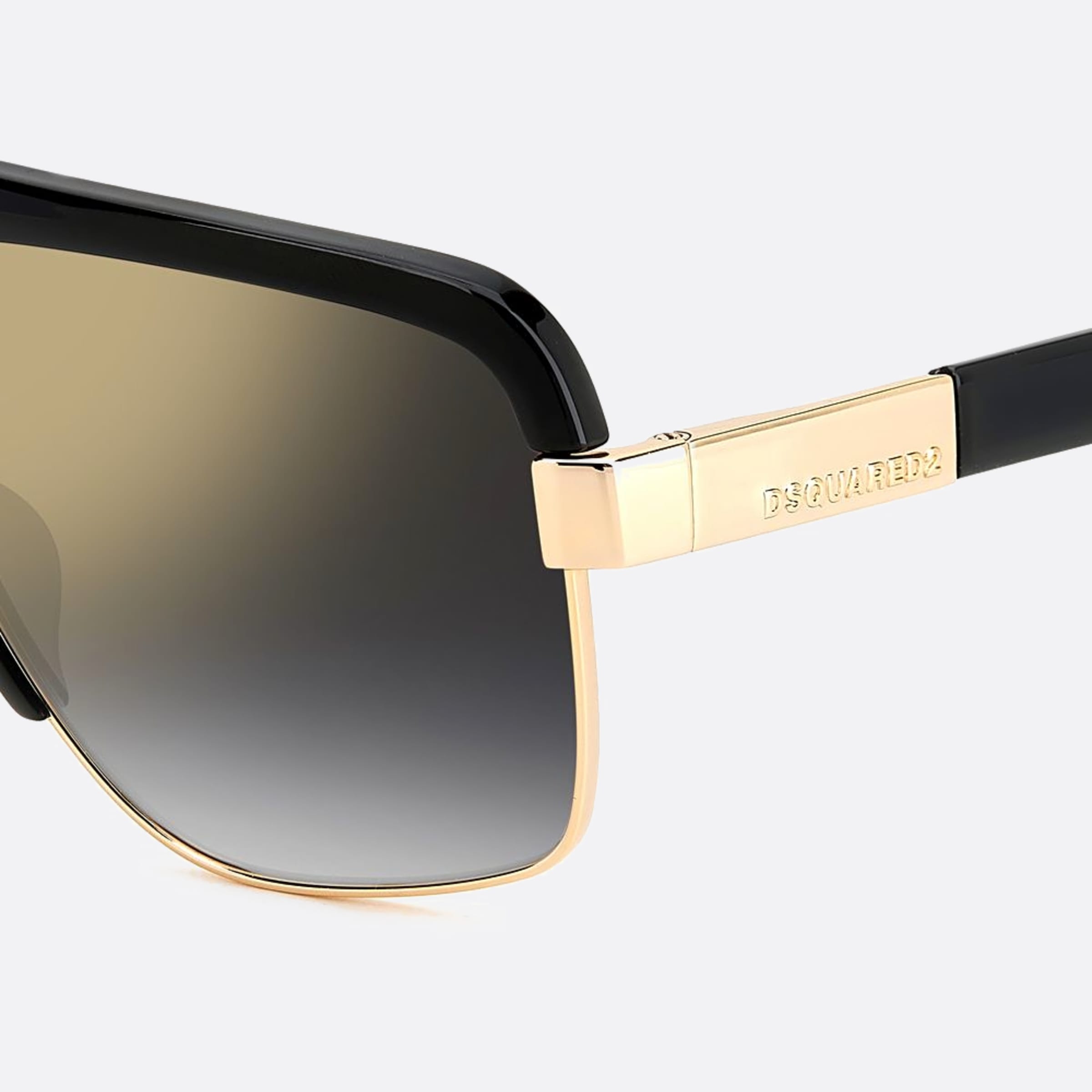Dsquared2 61mm 2m2 Black Squared Men Sunglasses - Lifestyle Shot