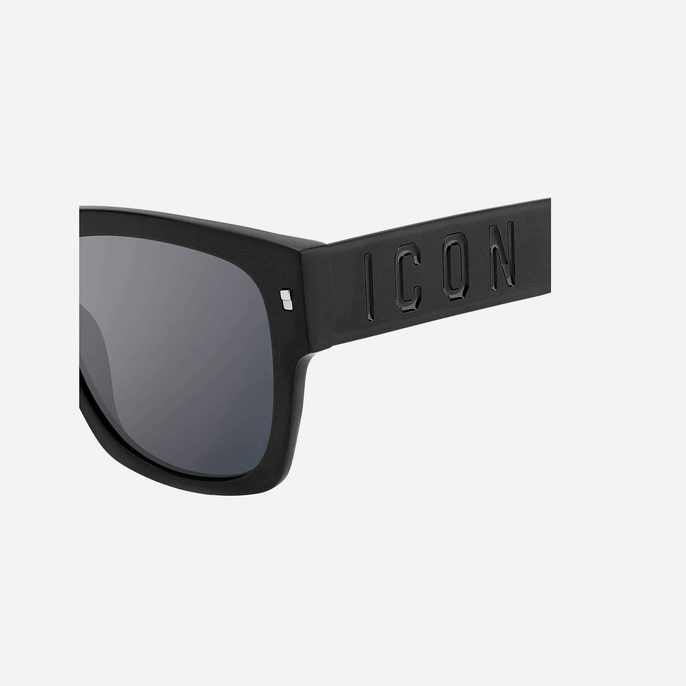 Dsquared2 56mm Icon Black Geometric Men Sunglasses - Lifestyle Shot