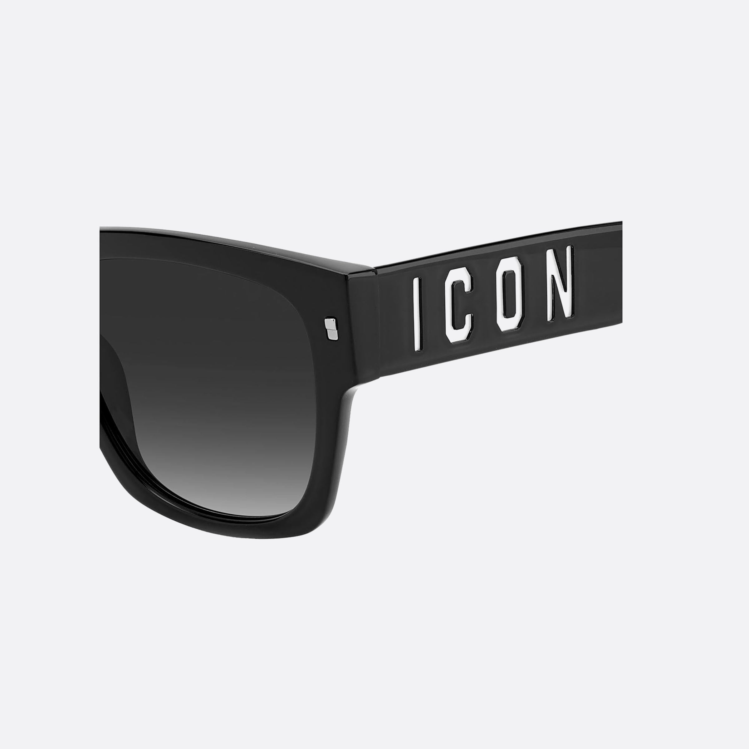 Dsquared2 56mm Icon 80s Black Geometric Men Sunglasses - Lifestyle Shot