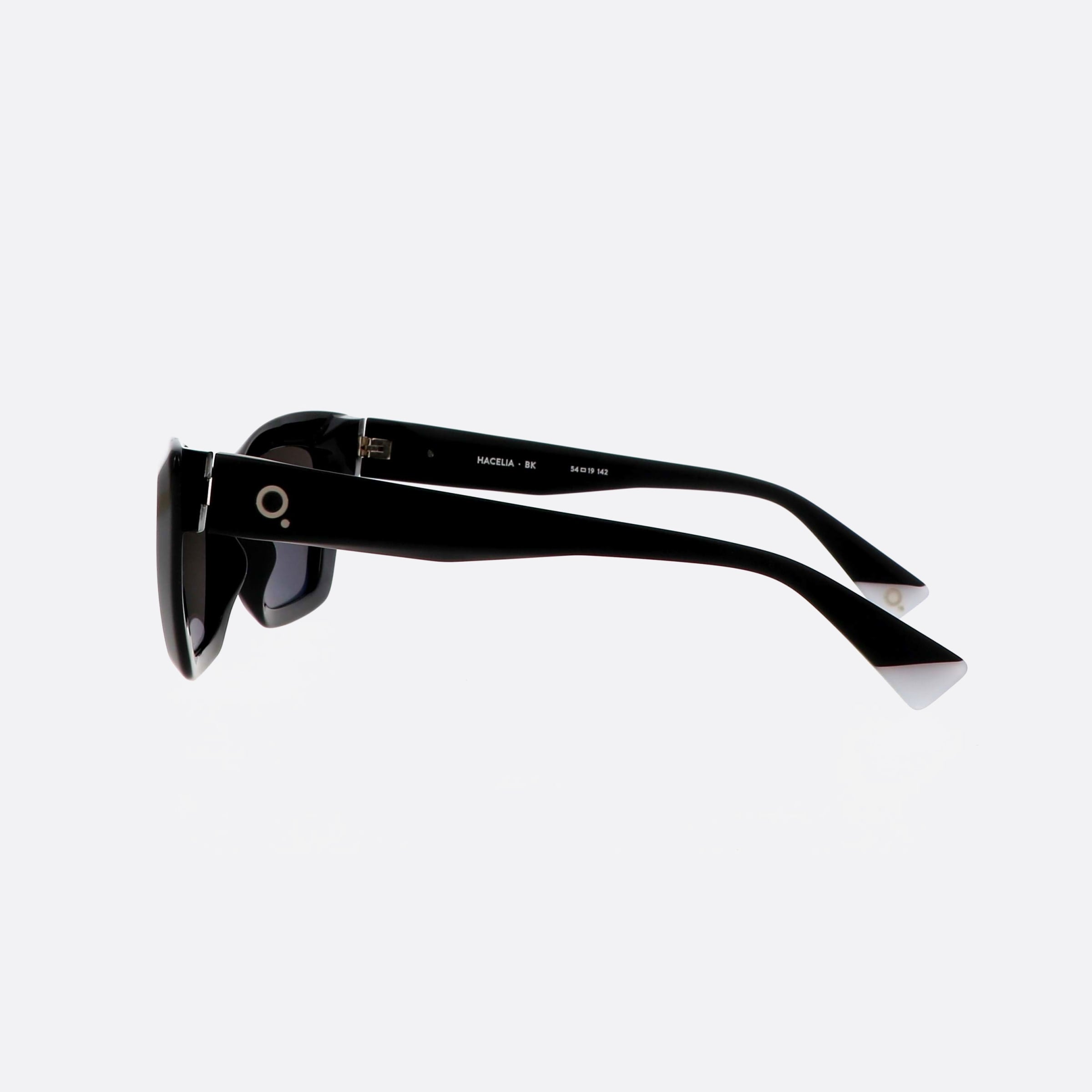 Etnia 54mm Barcelona 5haceli Black Cat Eyes Unisex Sunglasses - Detail View