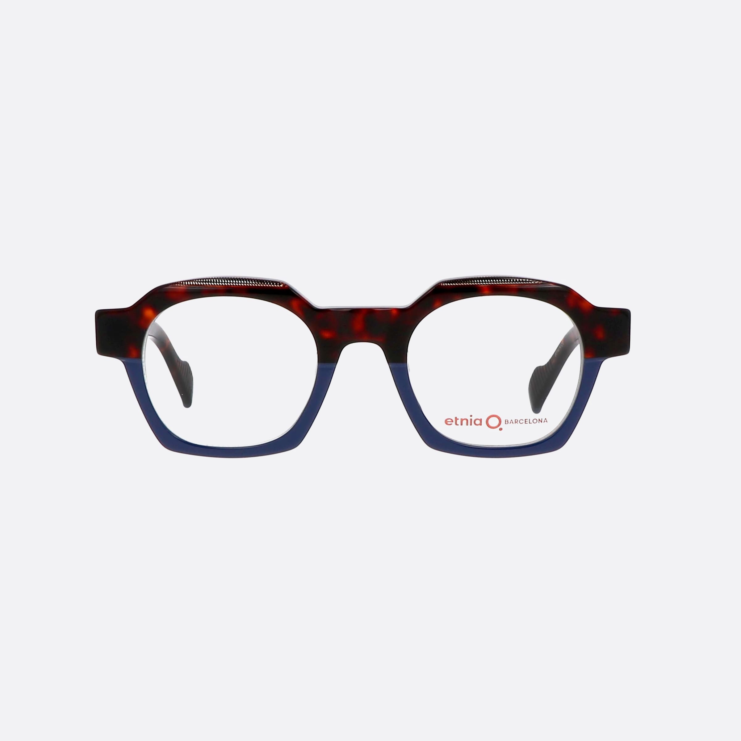 Etnia 47mm Barcelona 5jeremy Hvbl Tortoise Hexagonal Unisex Eyeglasses - Side View
