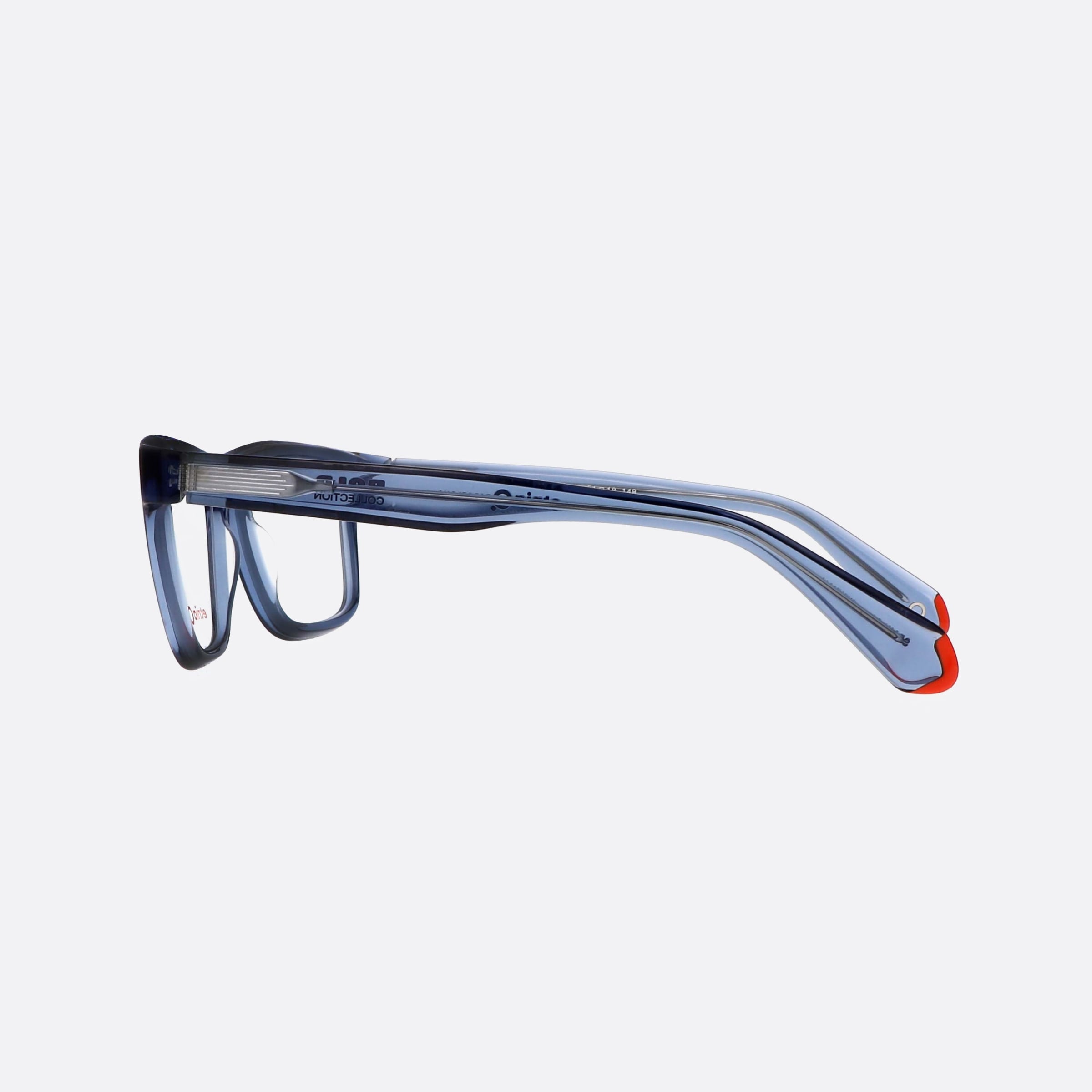 Etnia 51mm Barcelona Brutal Bruta5 Blue Oval Men Eyeglasses - Detail View
