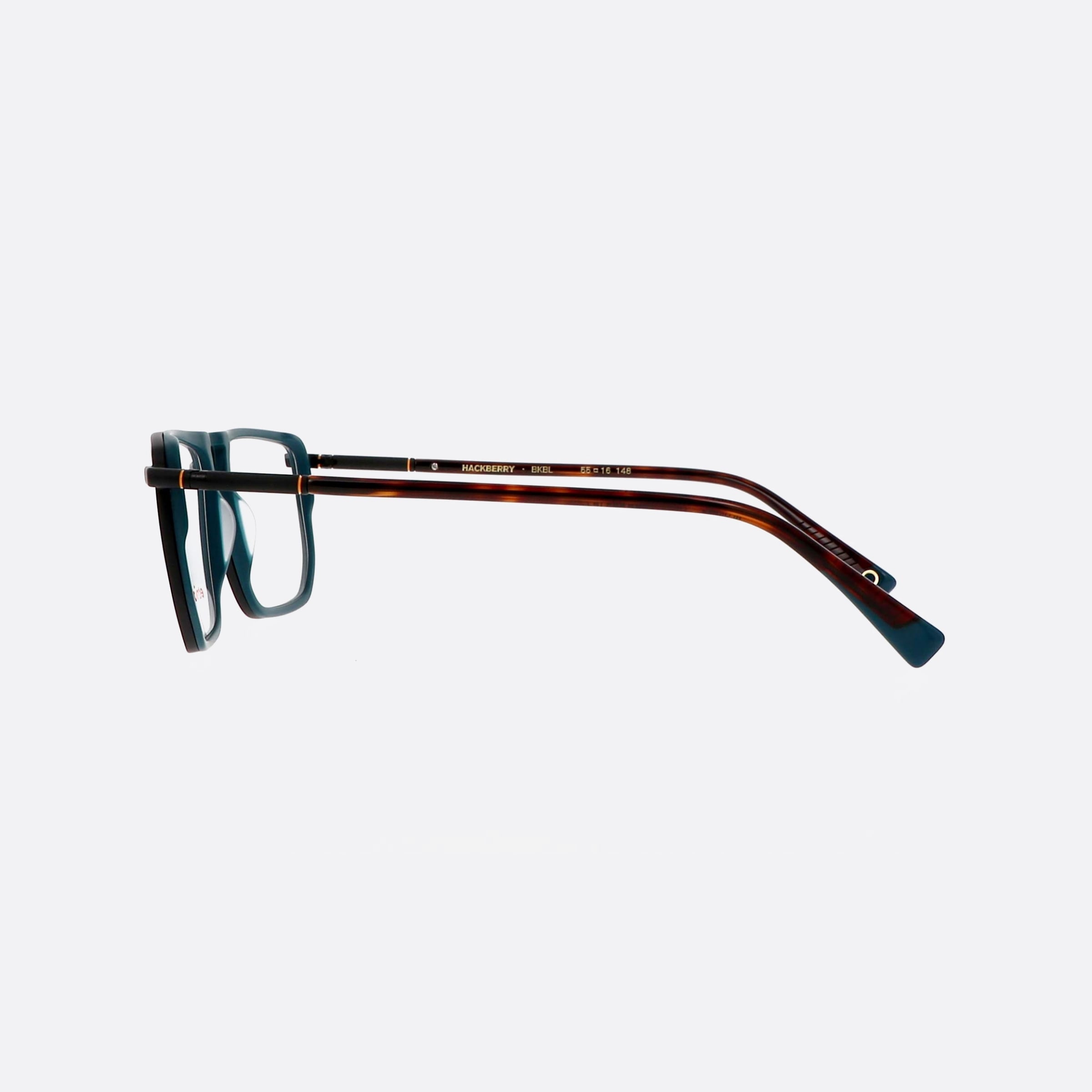 Etnia 55mm Barcelona Hackberry 7hackbe Bkbl Blue Rectangle Men Eyeglasses - Detail View